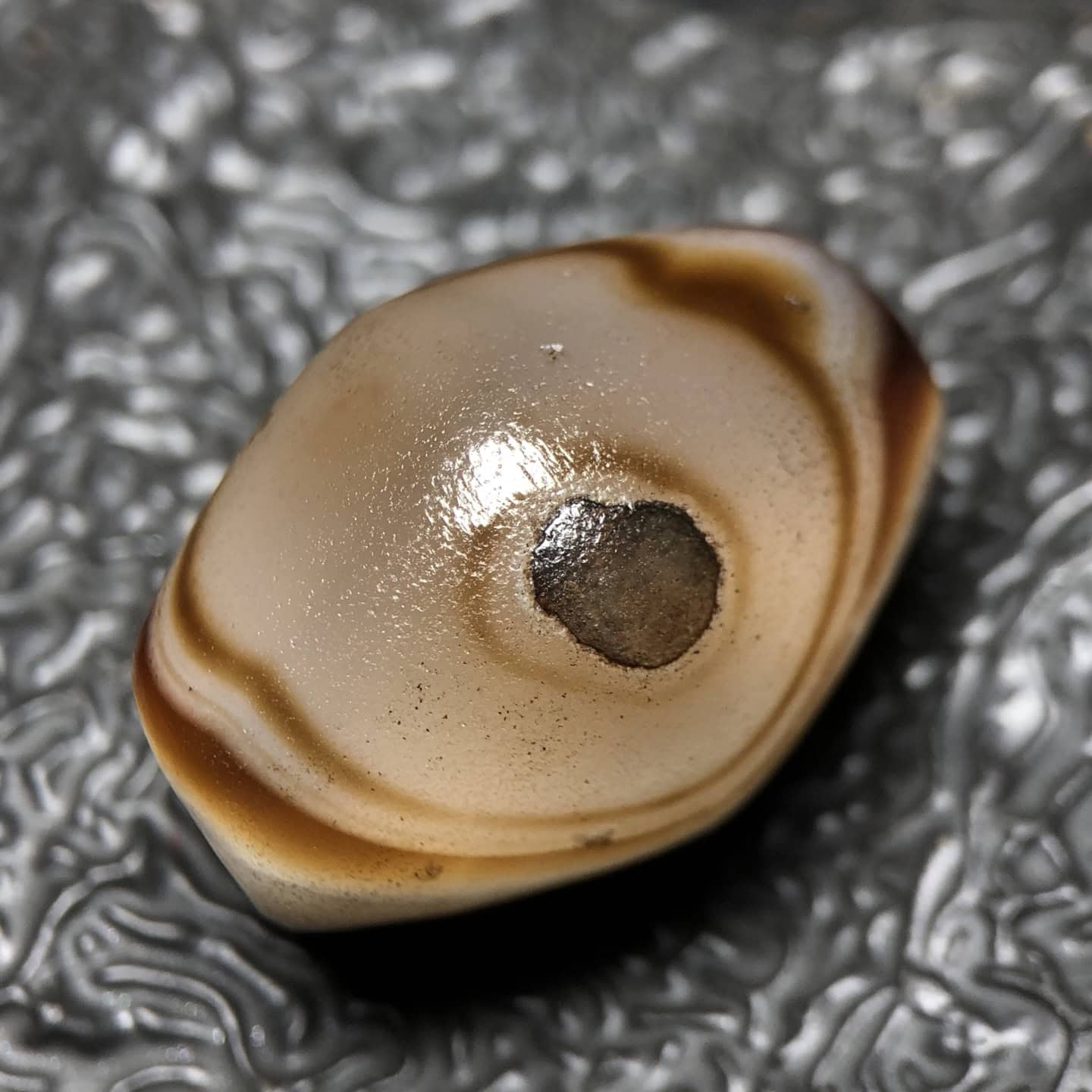 Chinese Natural Agate DZI Beads