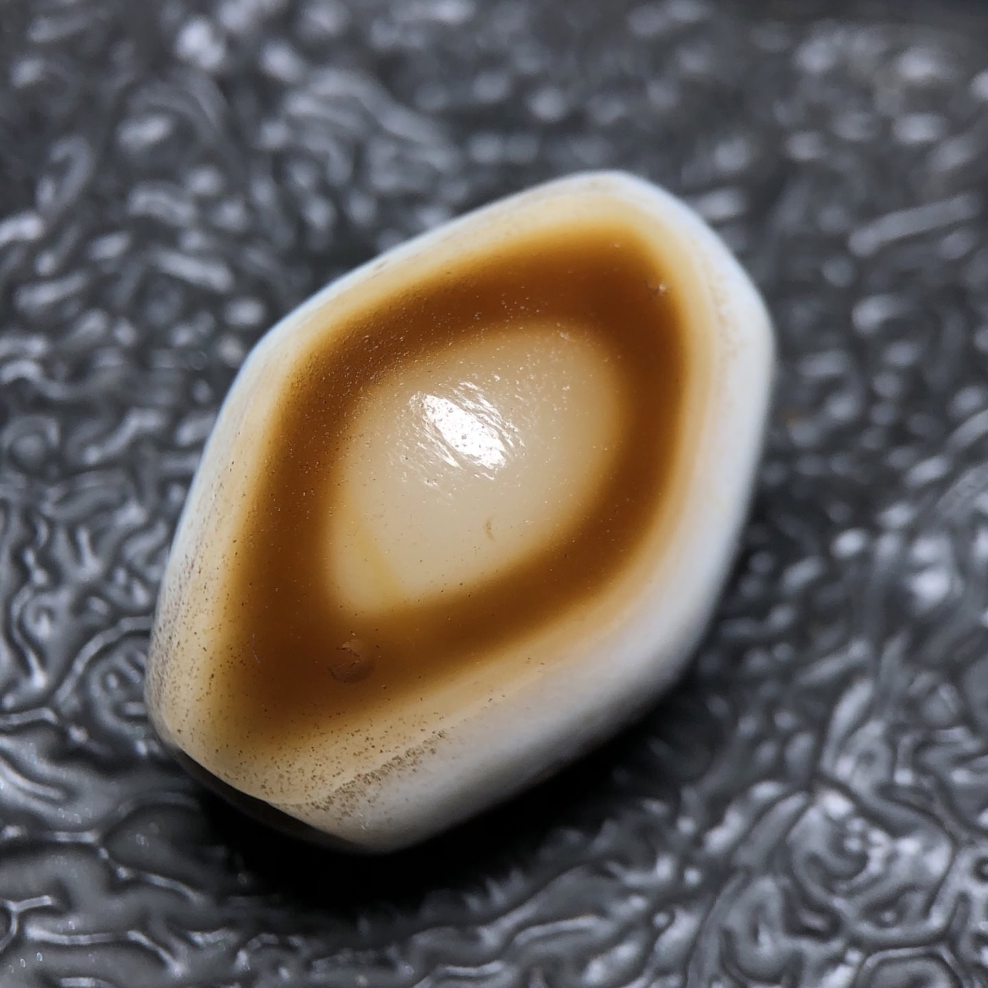 Chinese Natural Agate DZI Beads