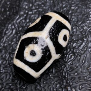 Chinese Natural Agate DZI Beads