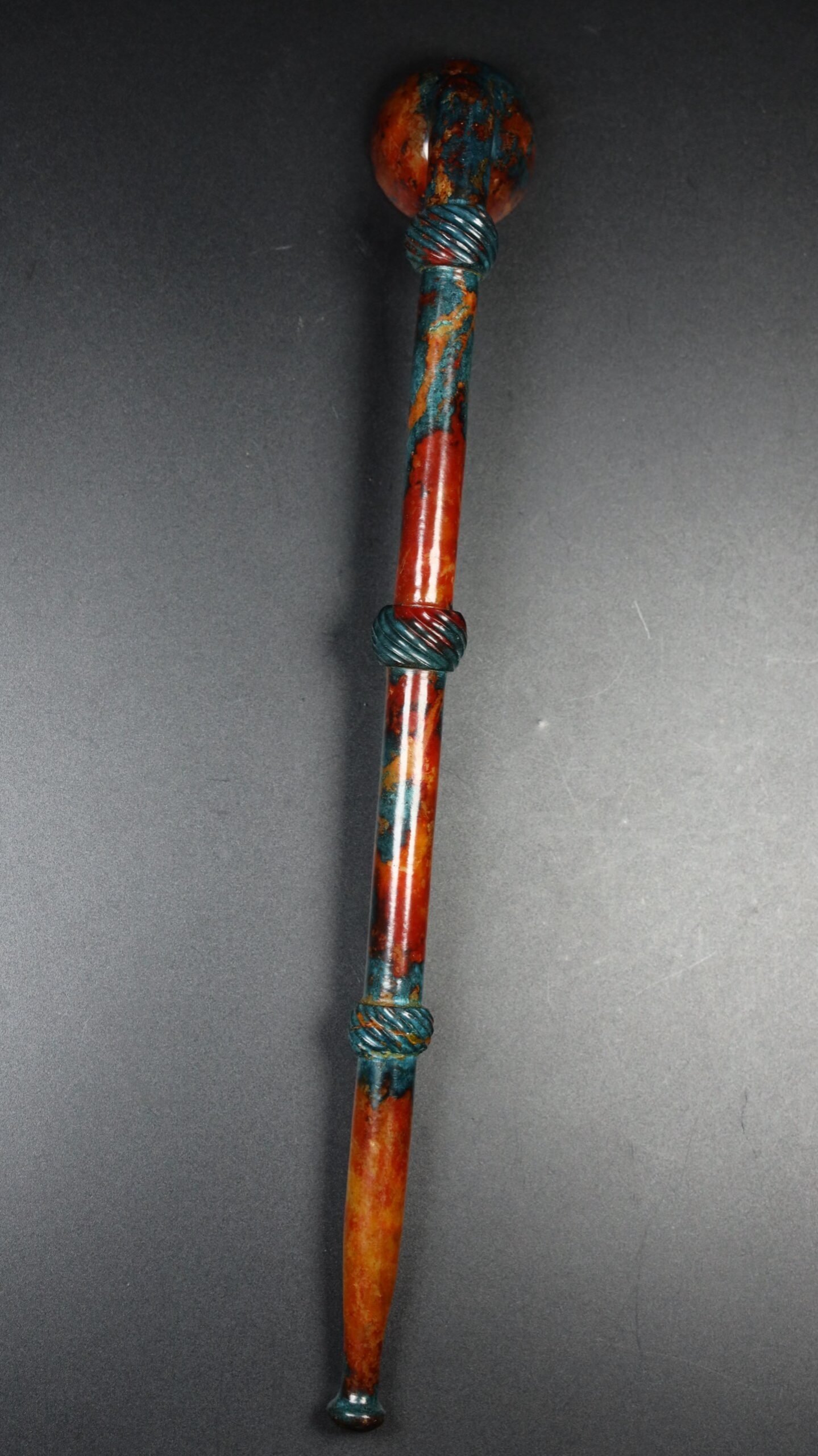 Chinese Natural Jade Carved cigarette pouch
