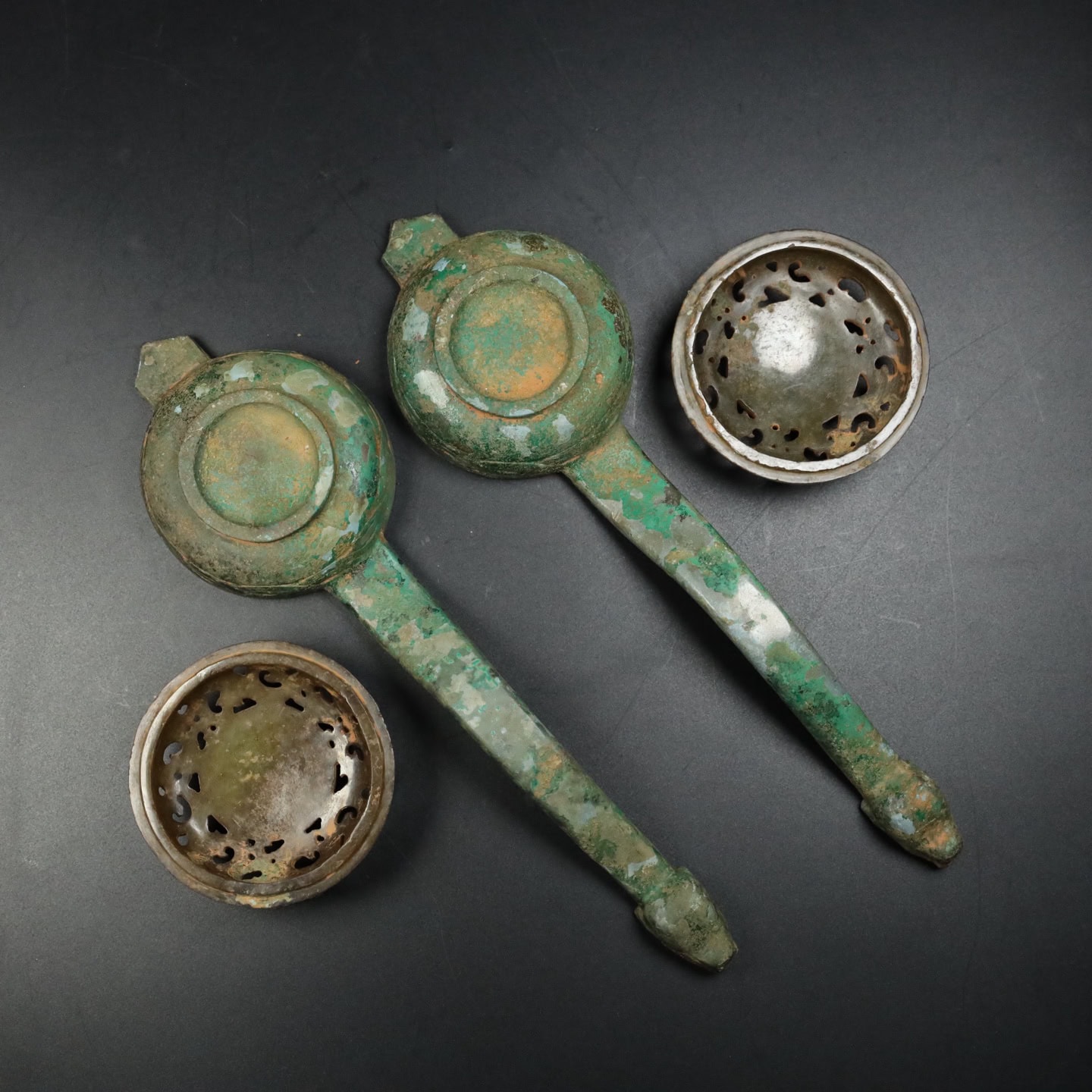 Chinese Natural Jade Carved Oven Furnaces