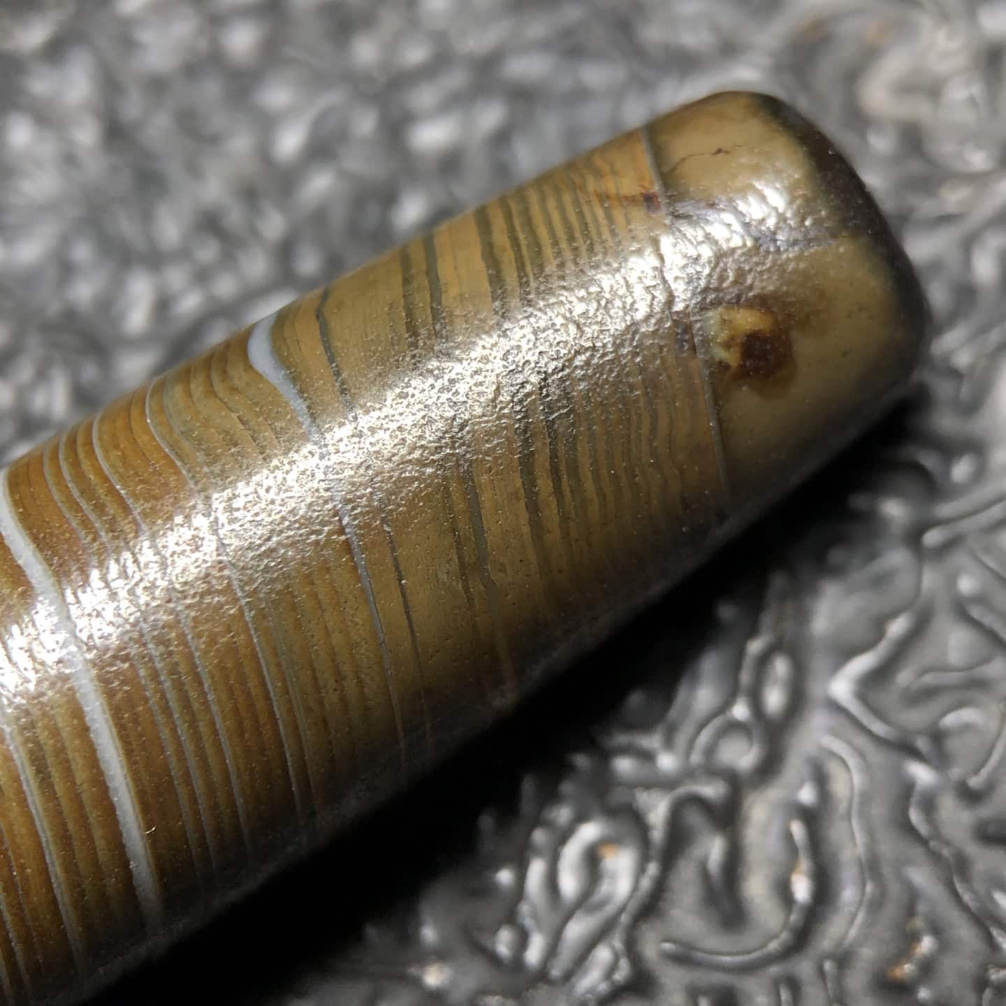 Chinese Natural Agate DZI Beads