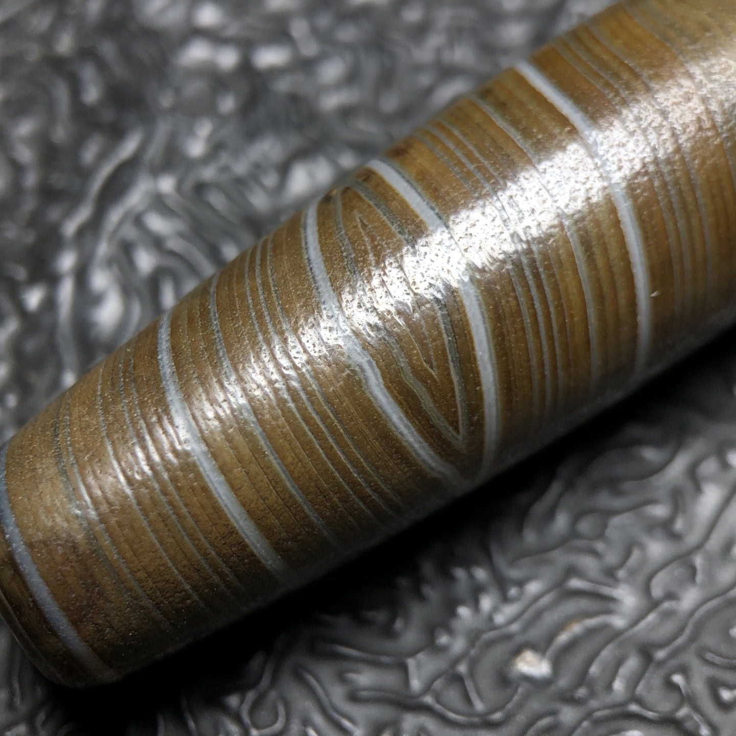 Chinese Natural Agate DZI Beads