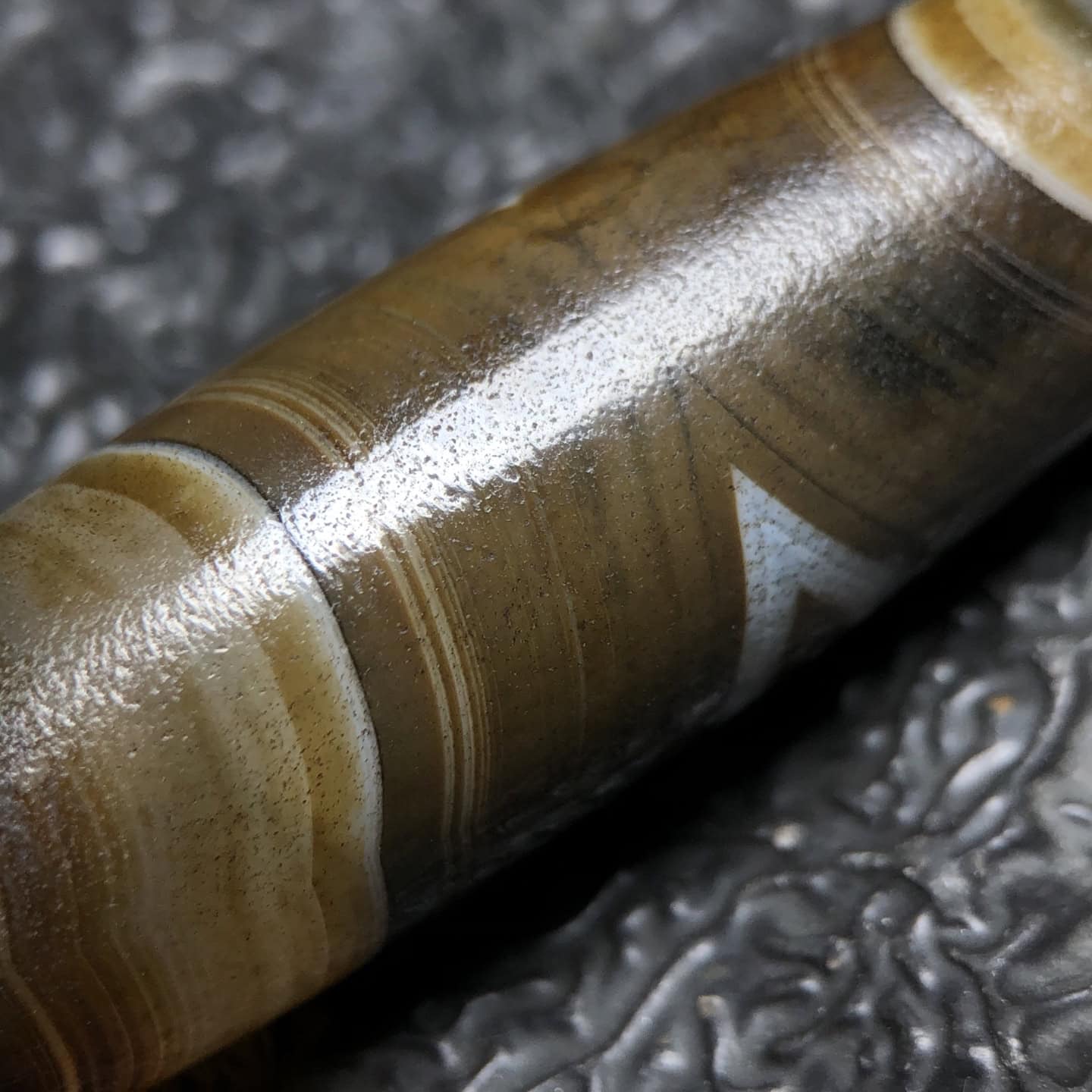 Chinese Natural Agate DZI Beads