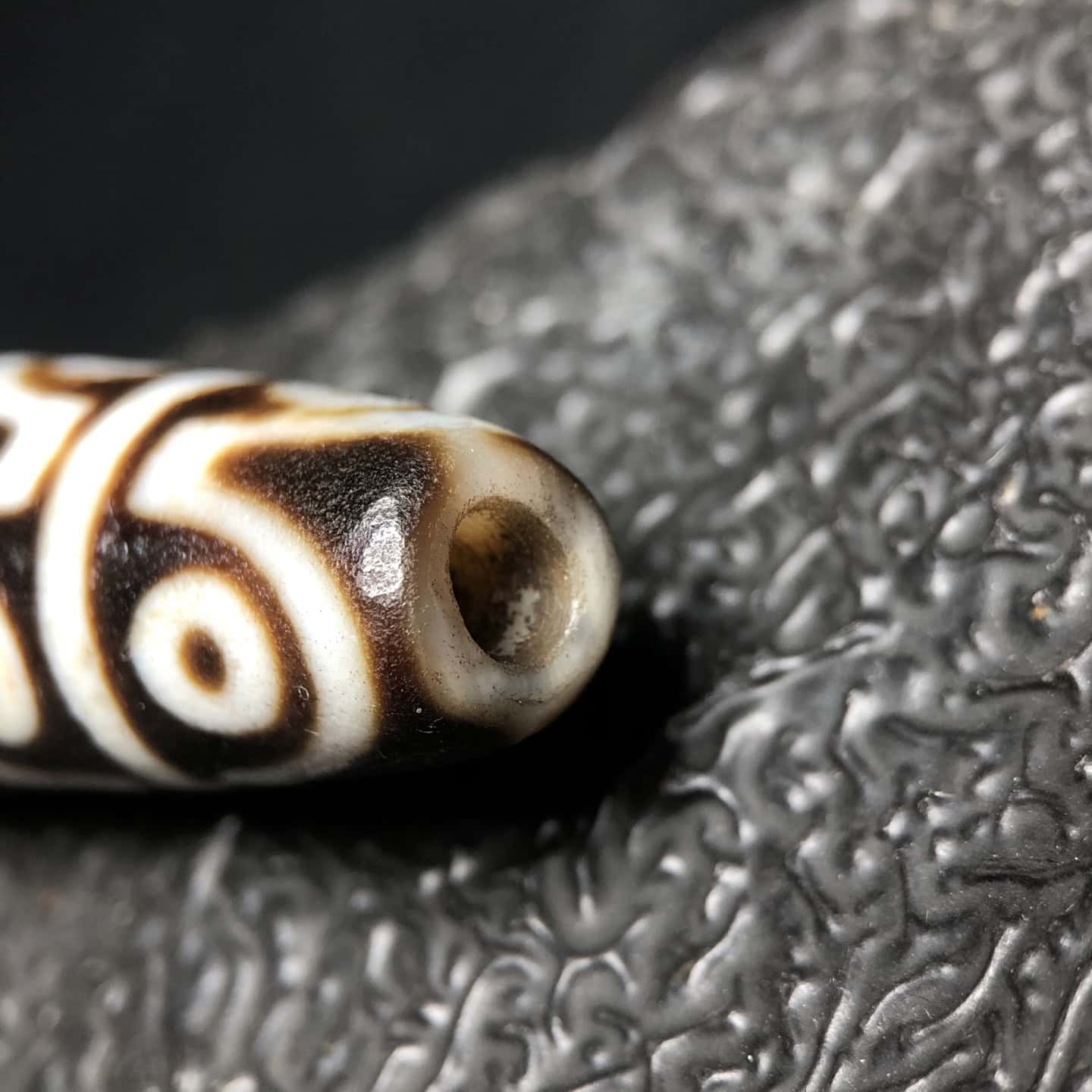 Chinese Natural Agate DZI Beads