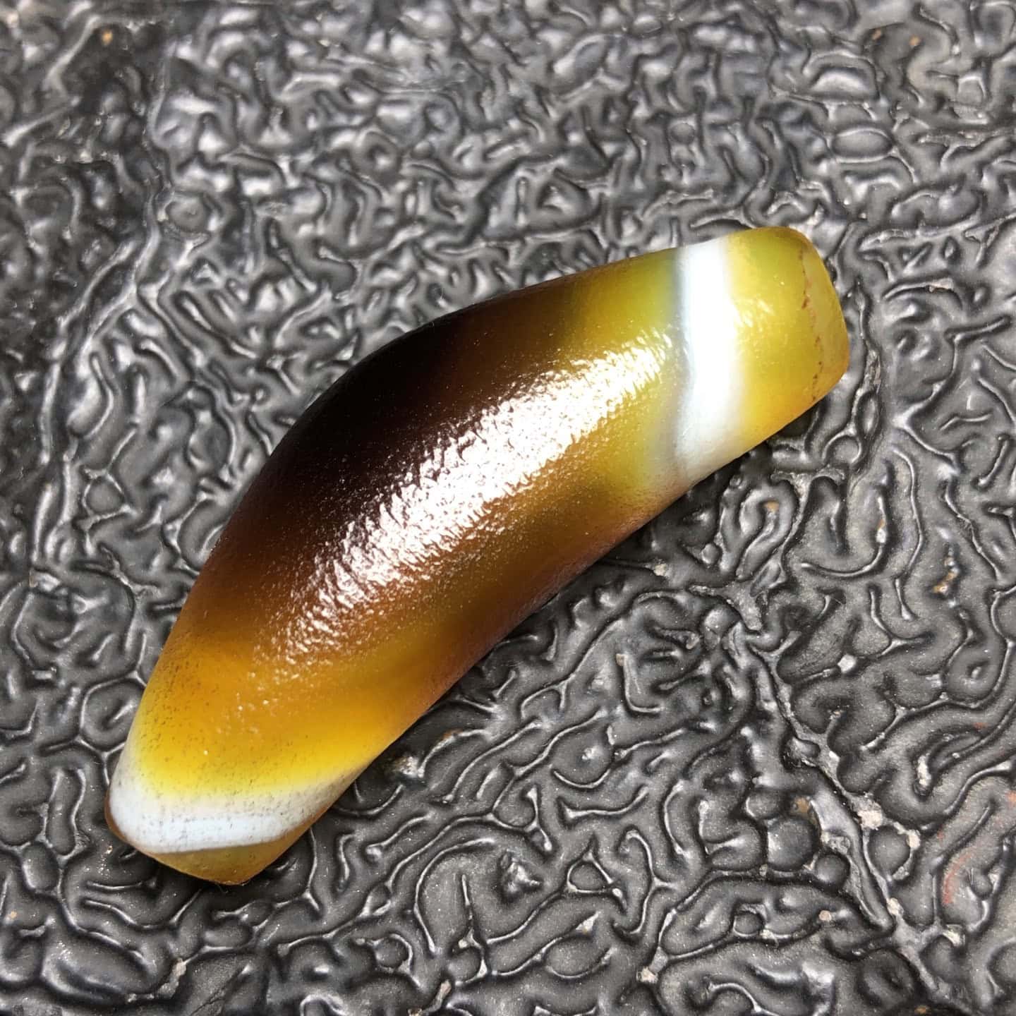 Chinese Natural Agate DZI Beads
