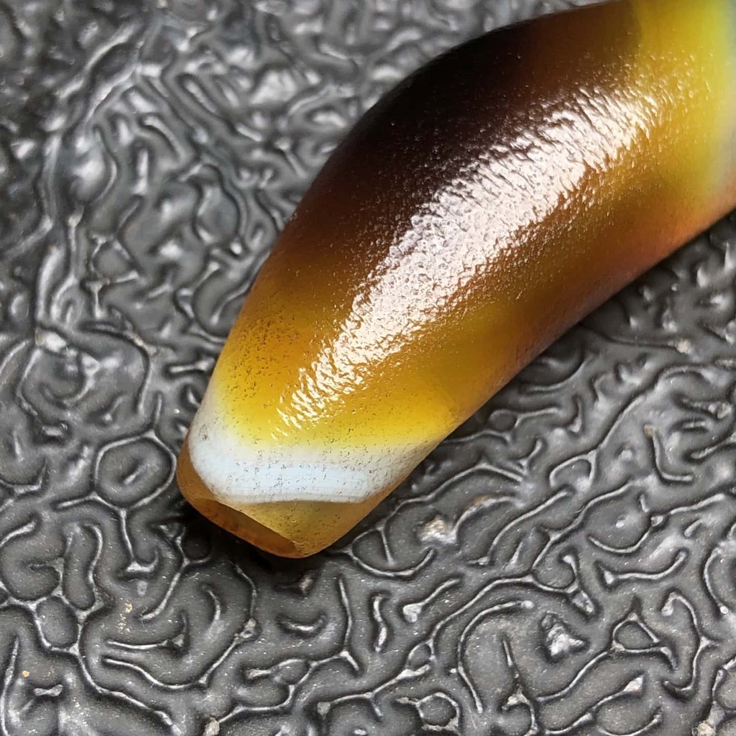 Chinese Natural Agate DZI Beads
