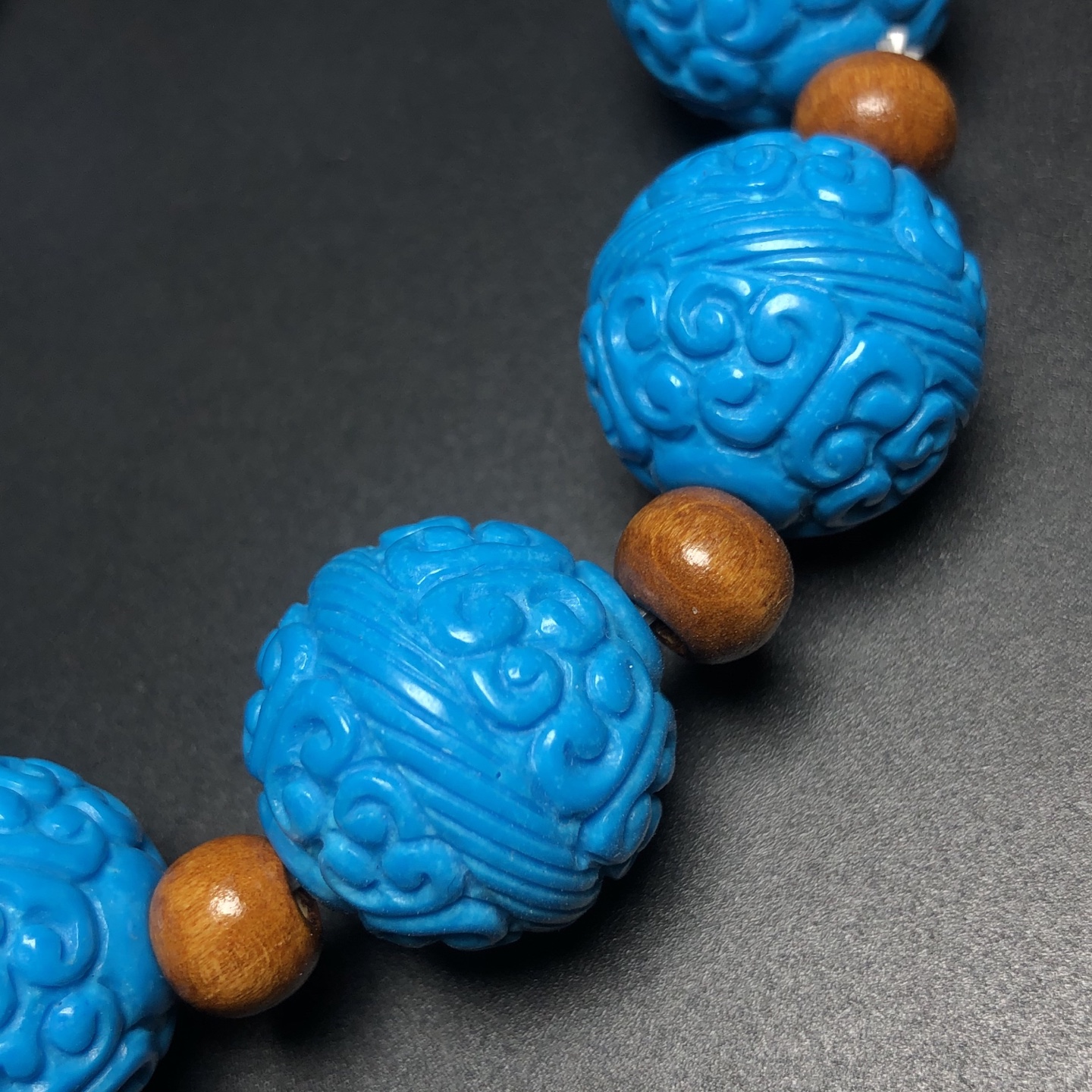 Chinese Natural Jade Carved bracelets
