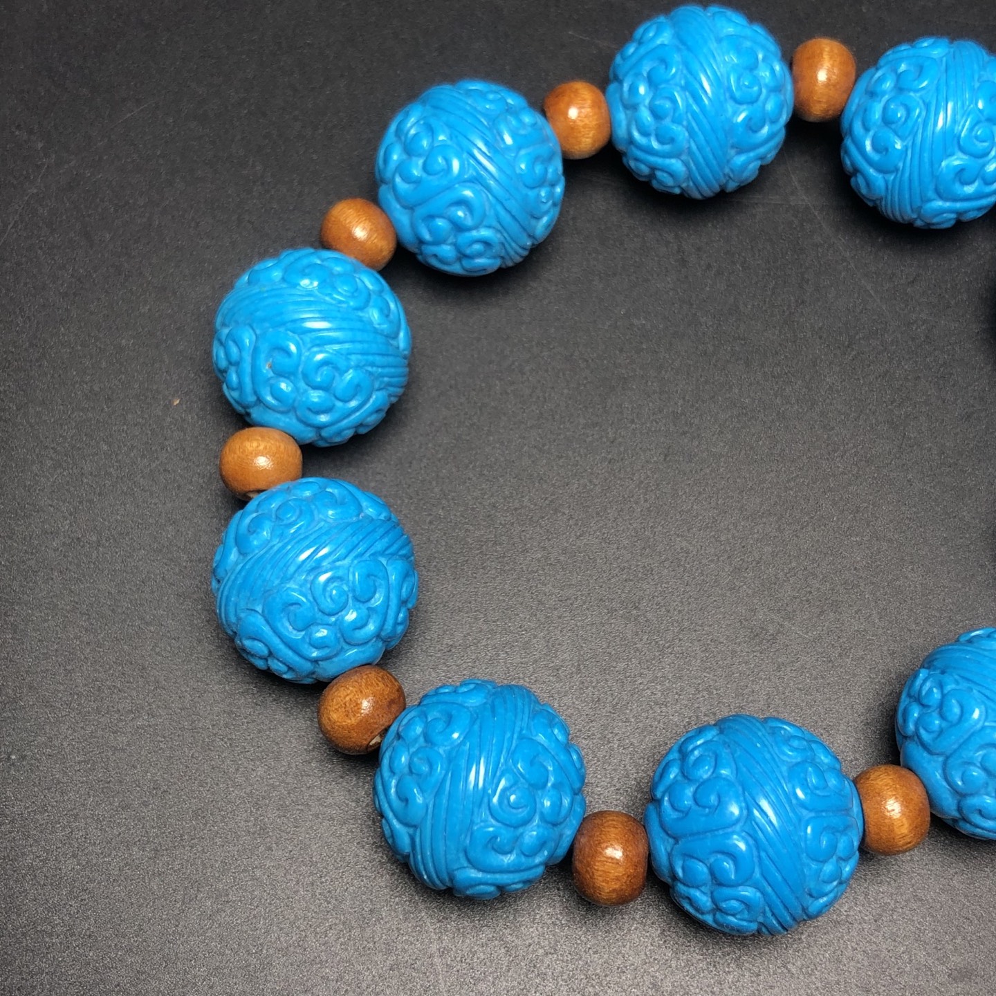Chinese Natural Jade Carved bracelets