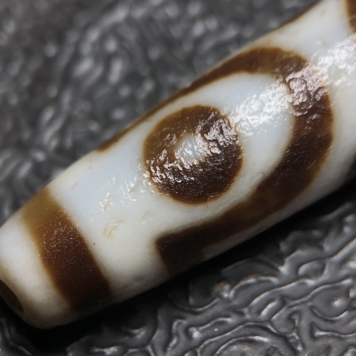 Chinese Natural Agate DZI Beads
