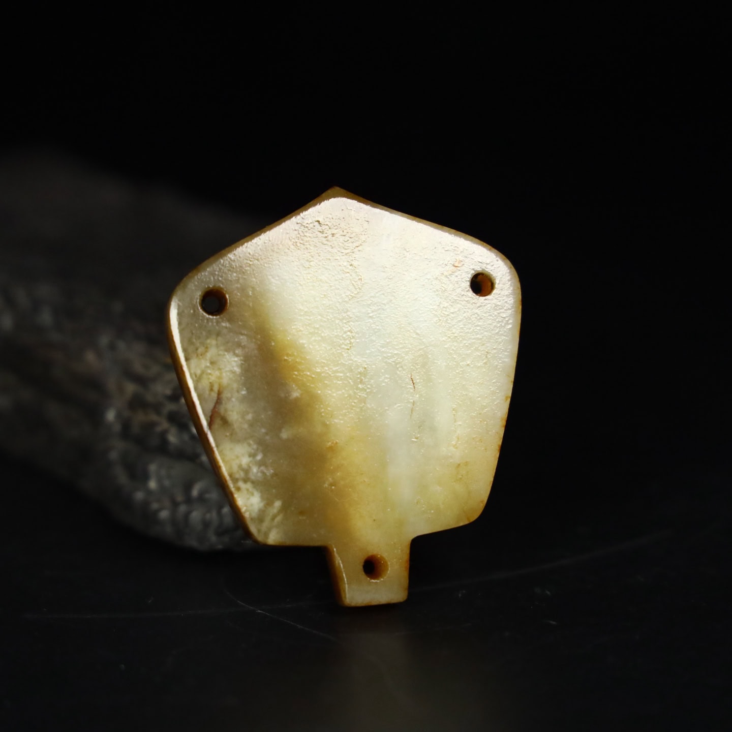 Chinese Natural Jade Carved Buddha amulets