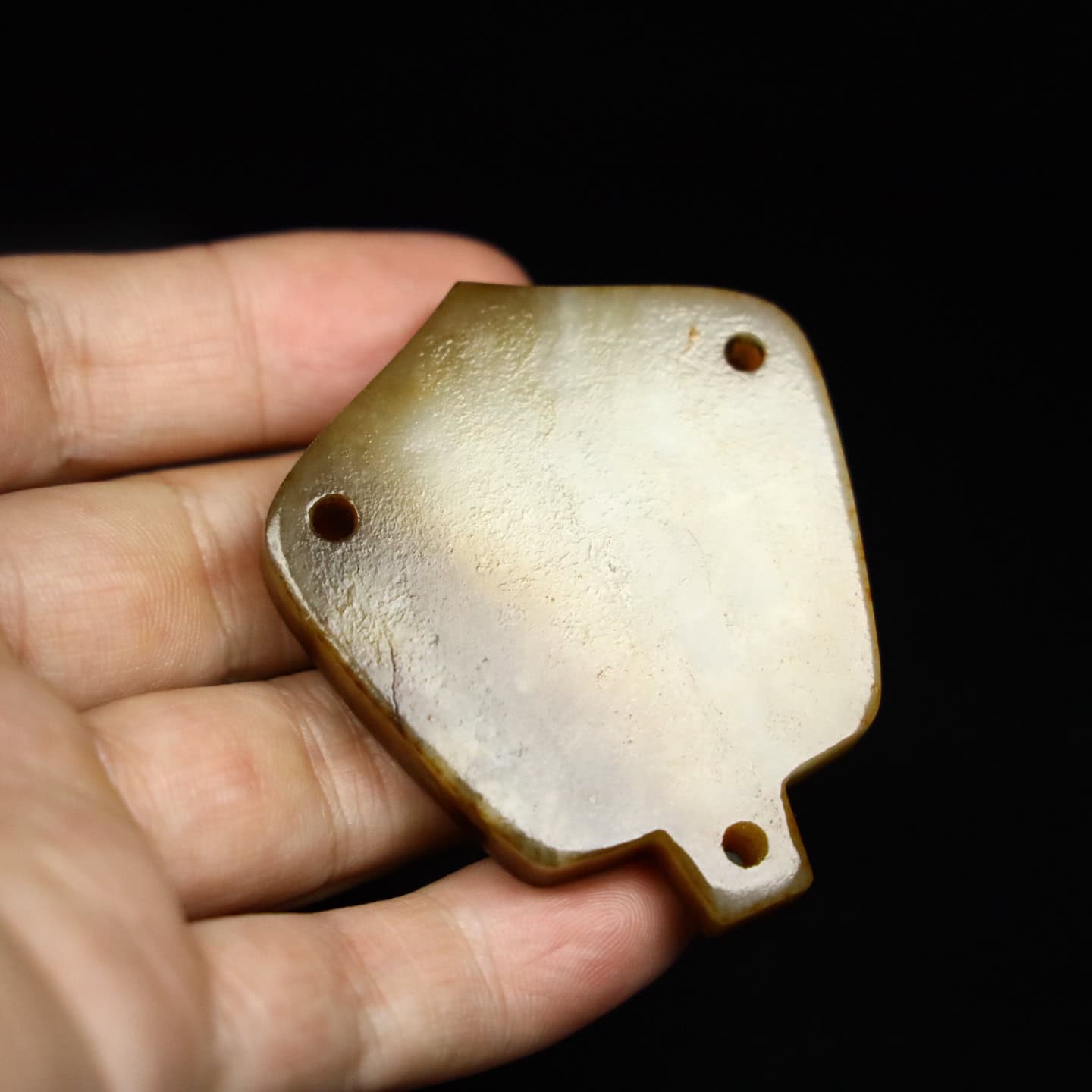 Chinese Natural Jade Carved Buddha amulets