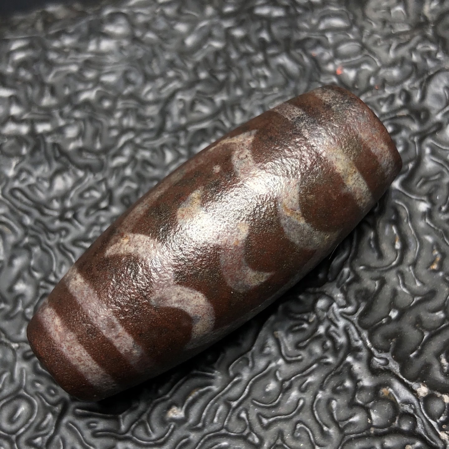 Chinese Natural Agate DZI Beads