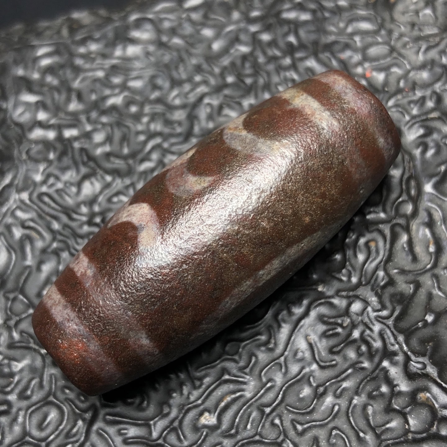 Chinese Natural Agate DZI Beads