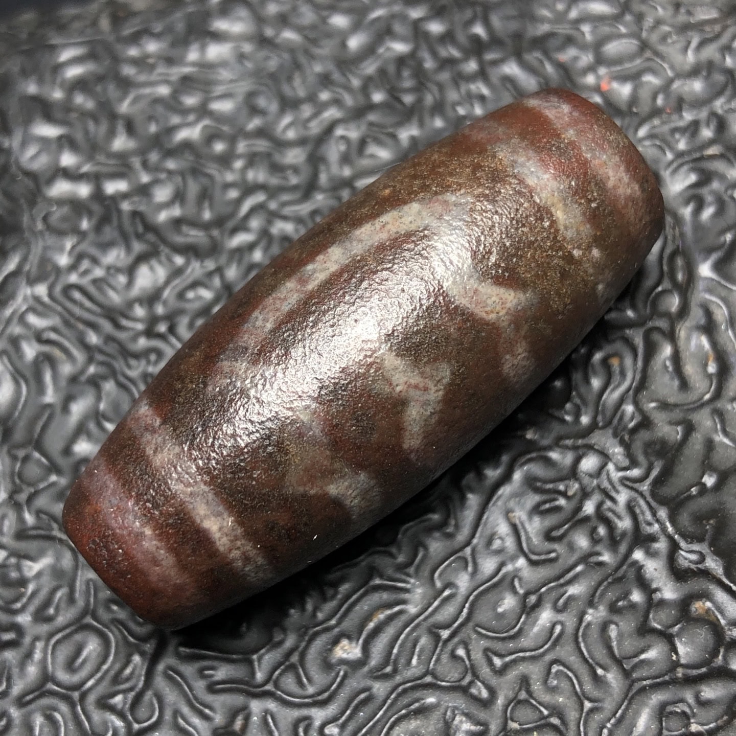 Chinese Natural Agate DZI Beads