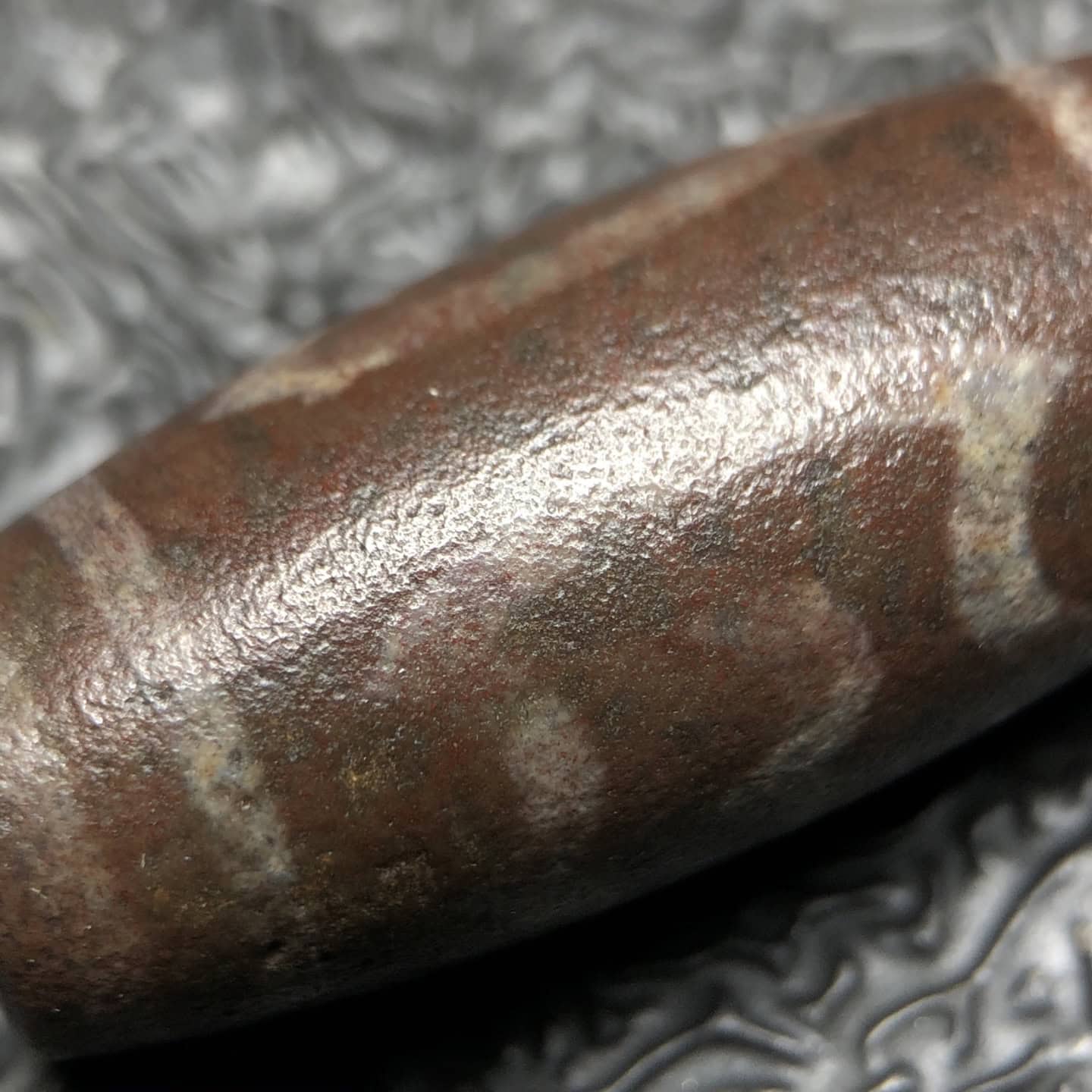 Chinese Natural Agate DZI Beads