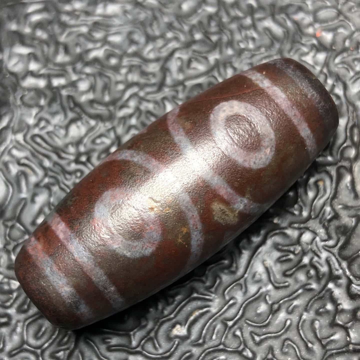 Chinese Natural Agate DZI Beads