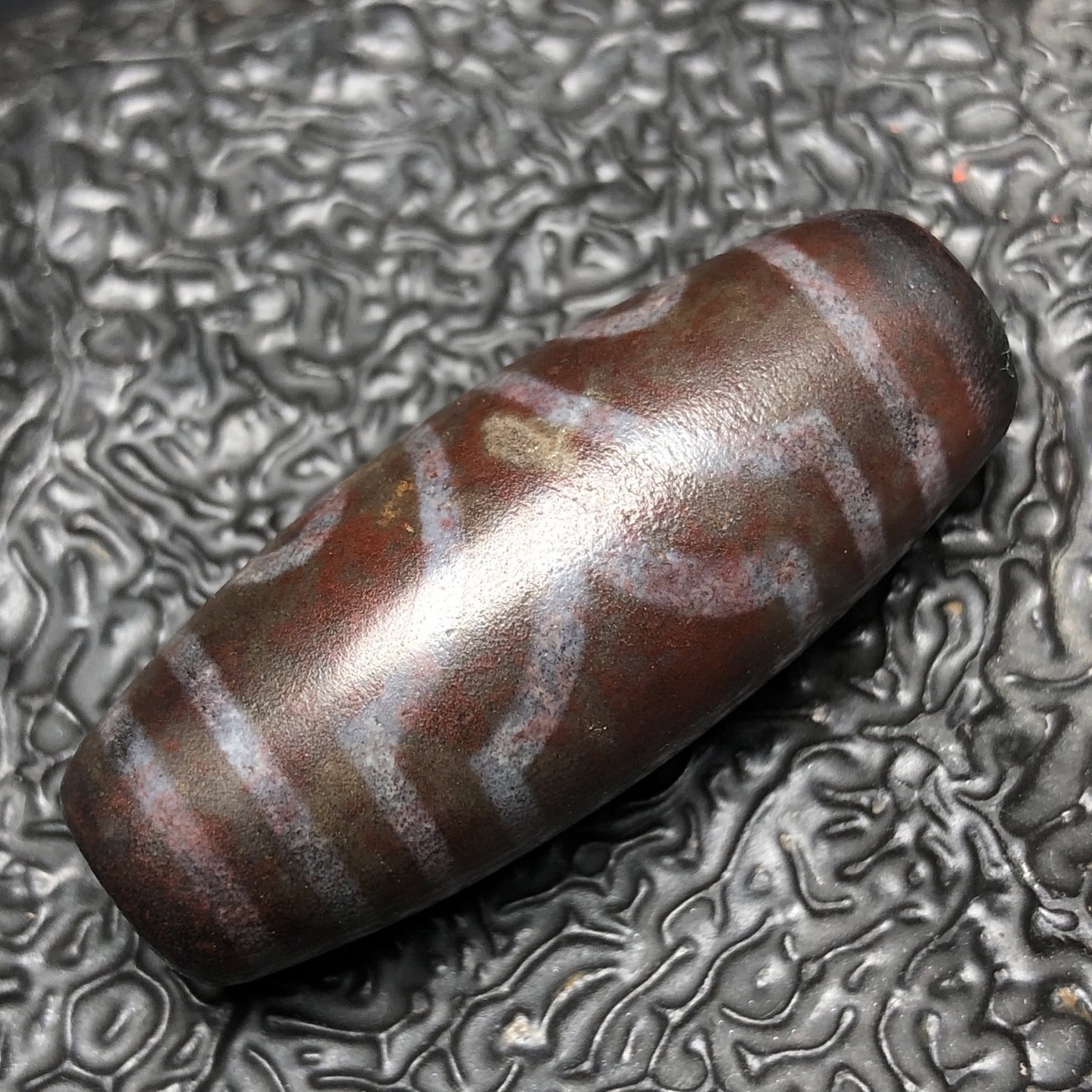 Chinese Natural Agate DZI Beads