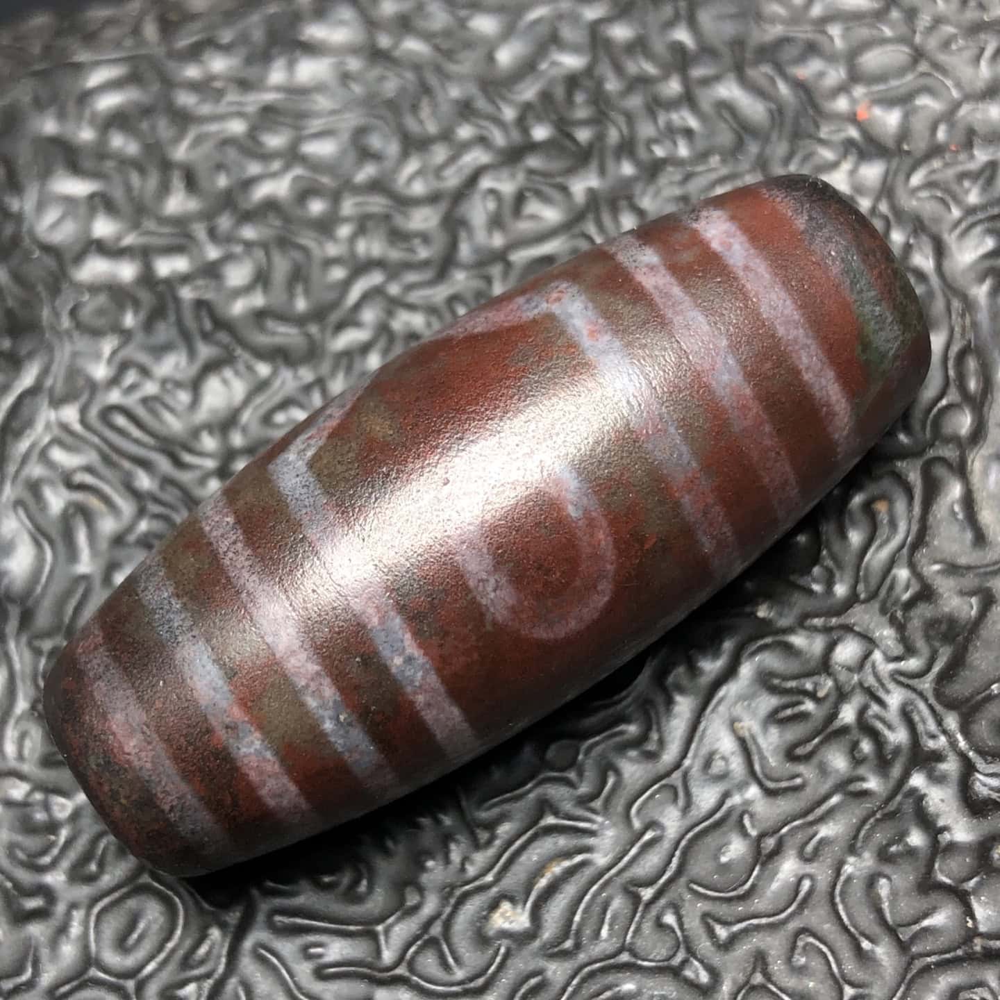 Chinese Natural Agate DZI Beads