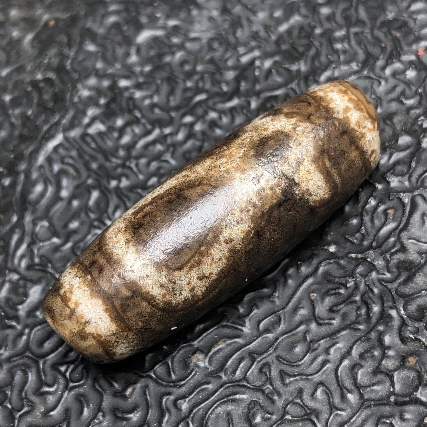 Chinese Natural Agate DZI Beads