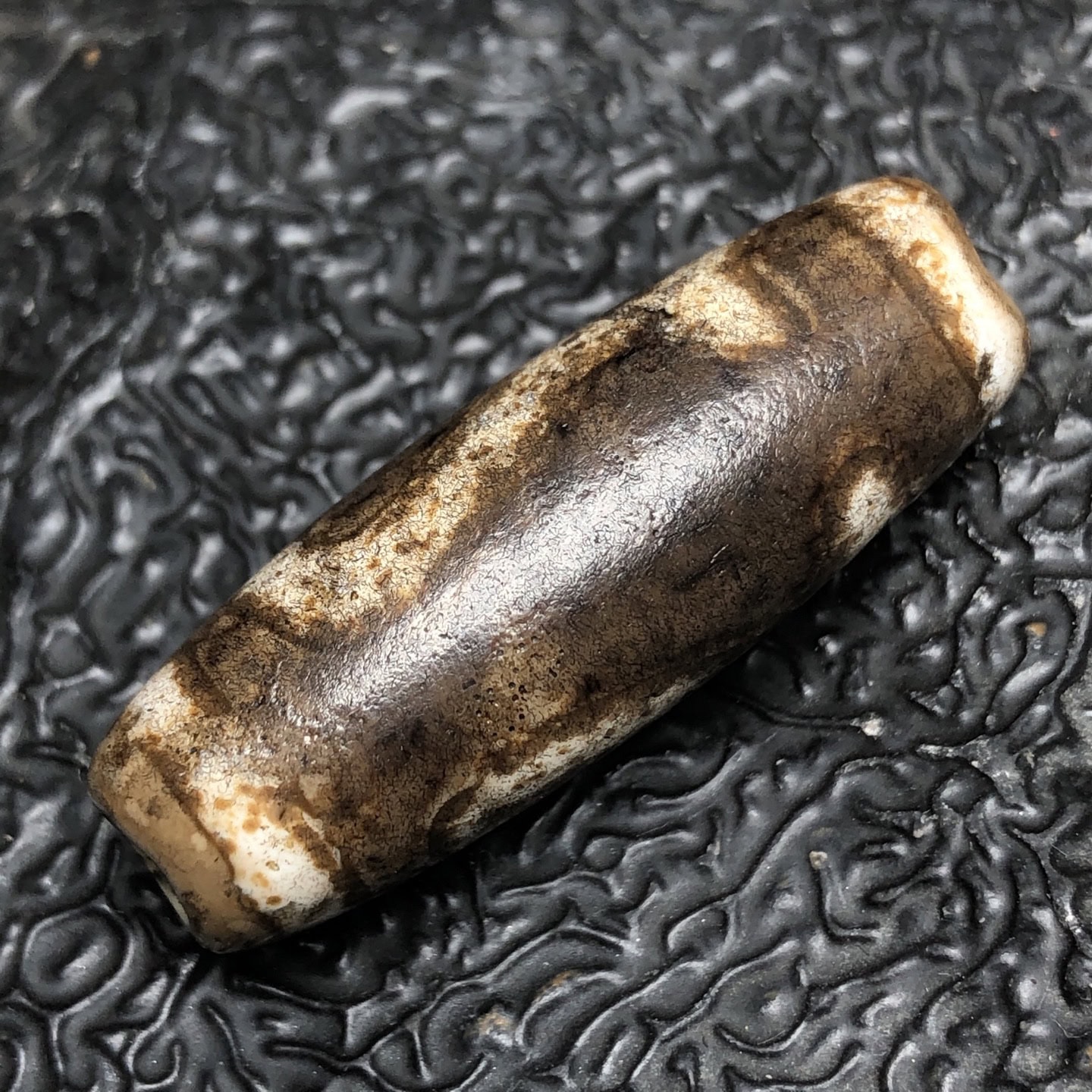 Chinese Natural Agate DZI Beads