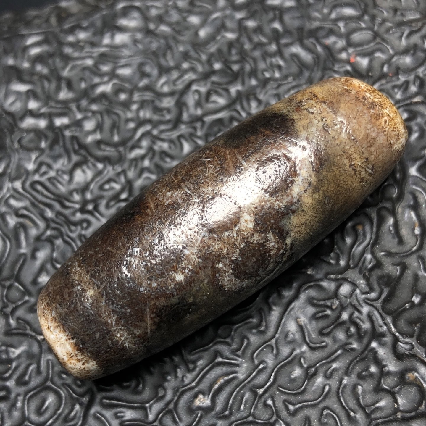 Chinese Natural Agate DZI Beads