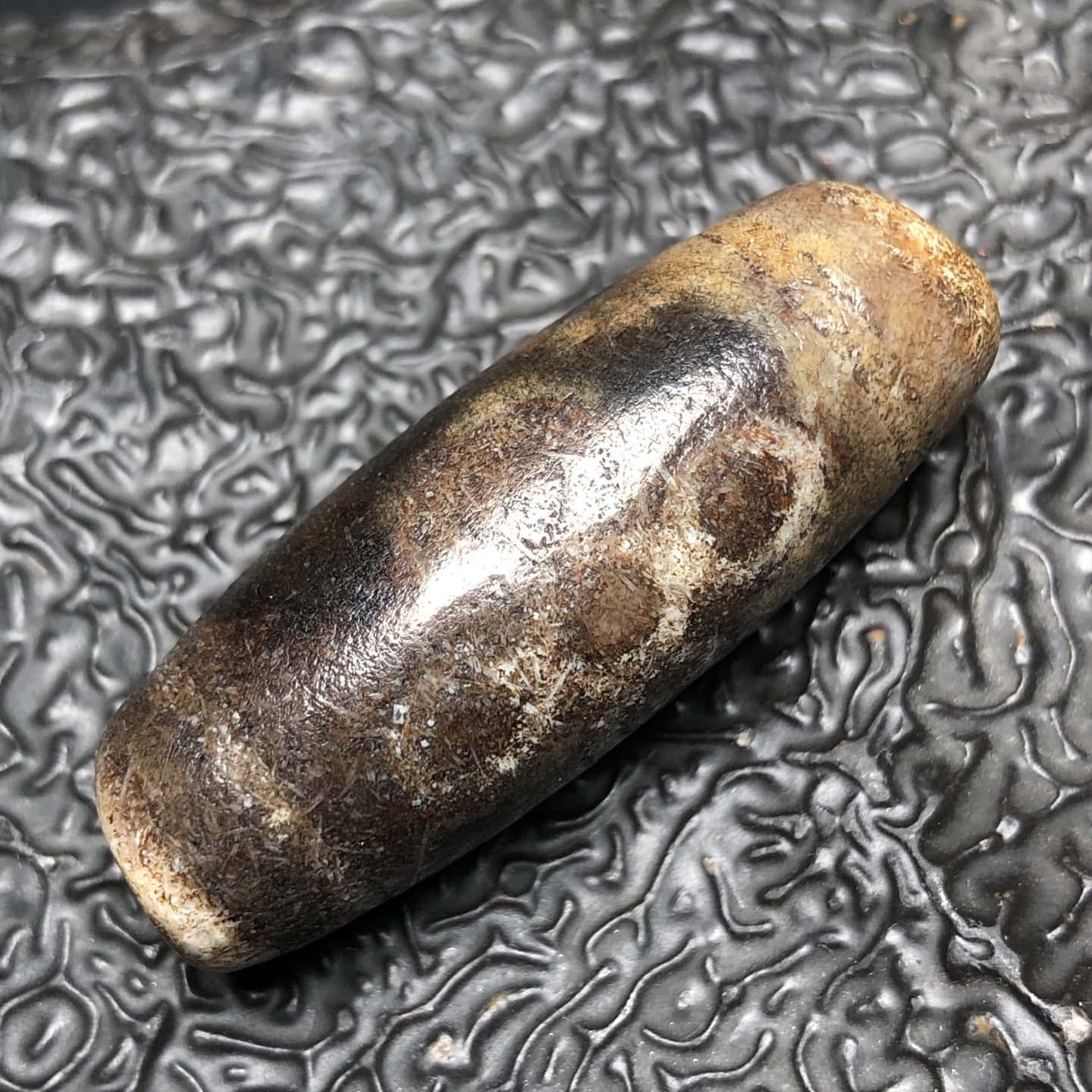Chinese Natural Agate DZI Beads