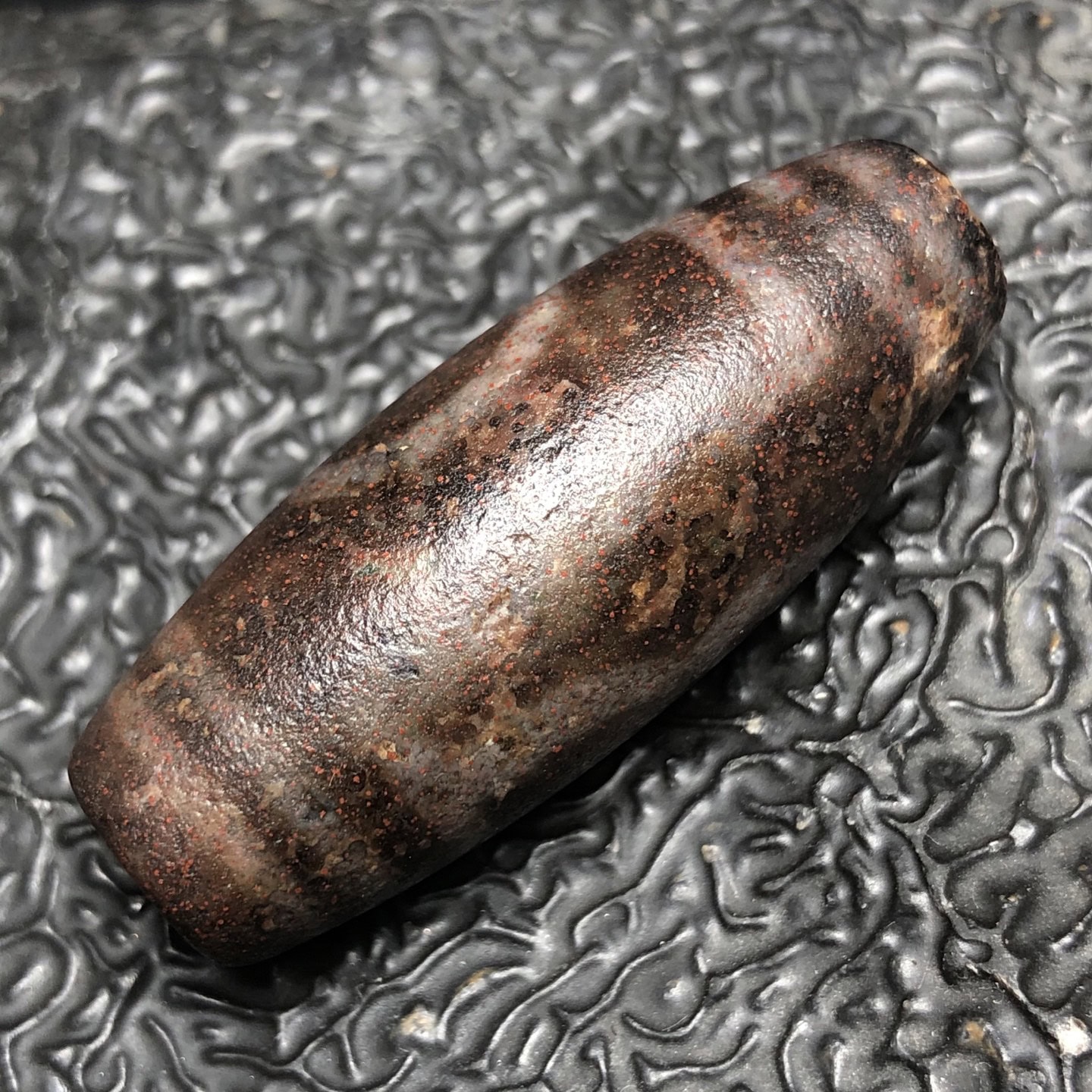 Chinese Natural Agate DZI Beads