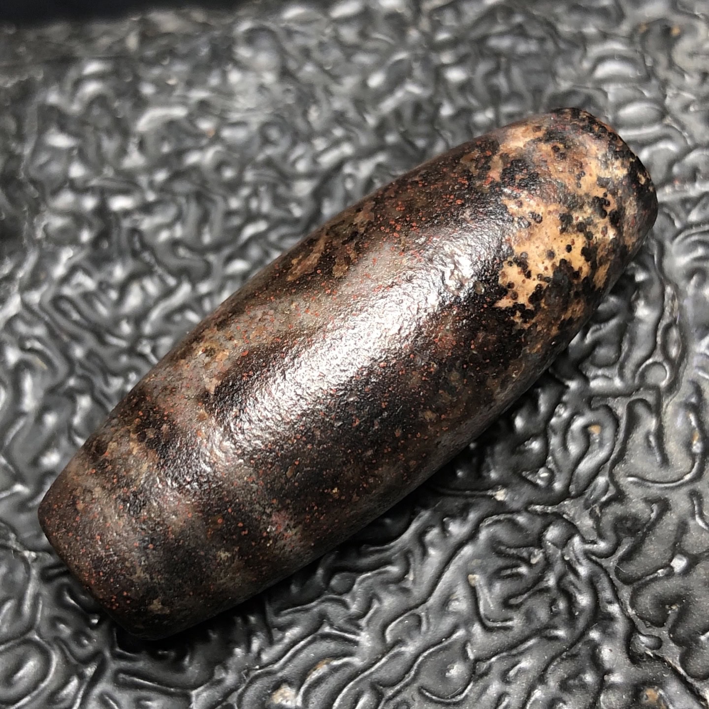 Chinese Natural Agate DZI Beads