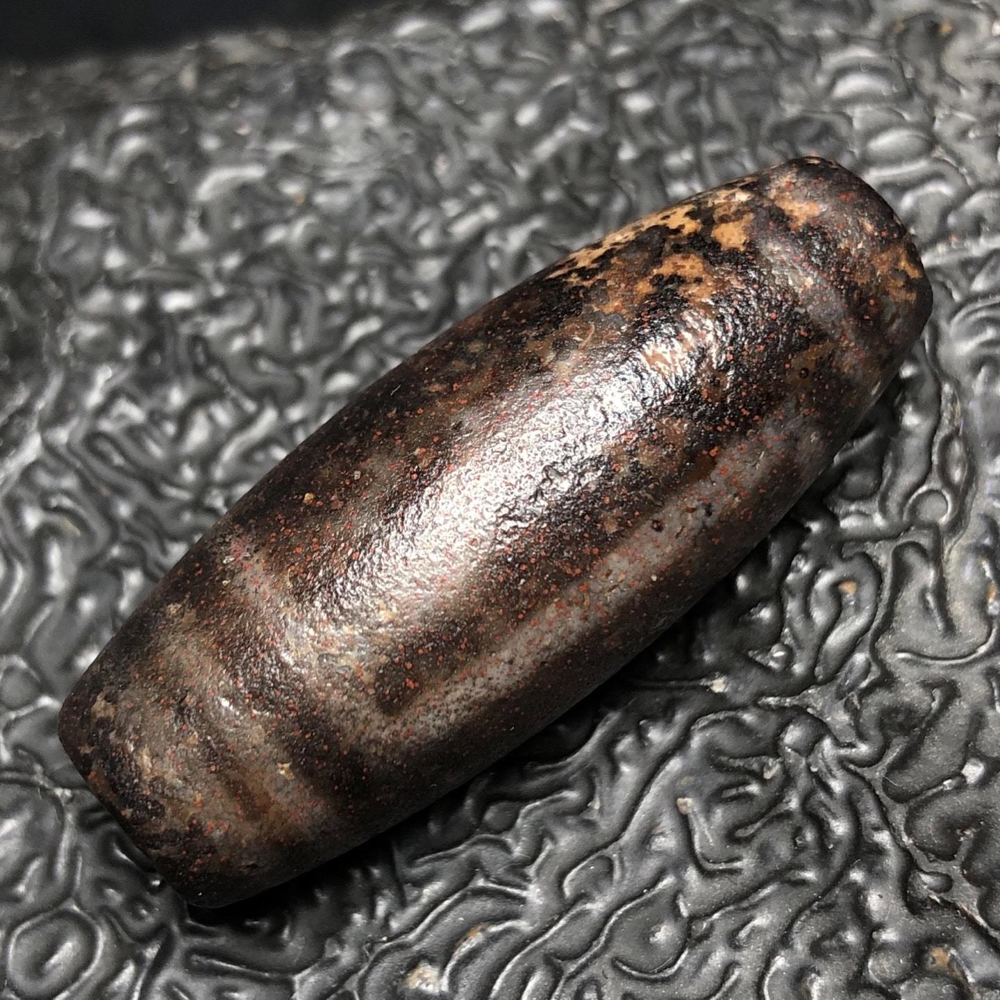 Chinese Natural Agate DZI Beads