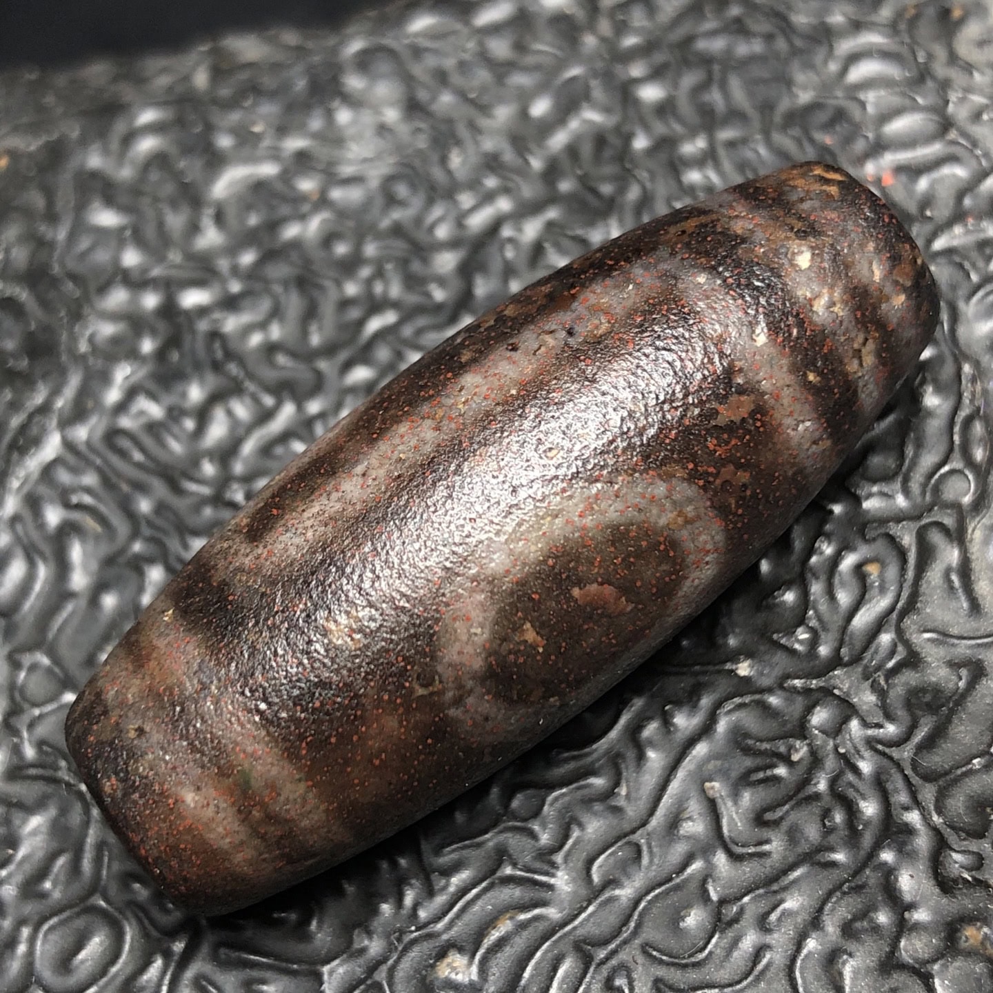 Chinese Natural Agate DZI Beads