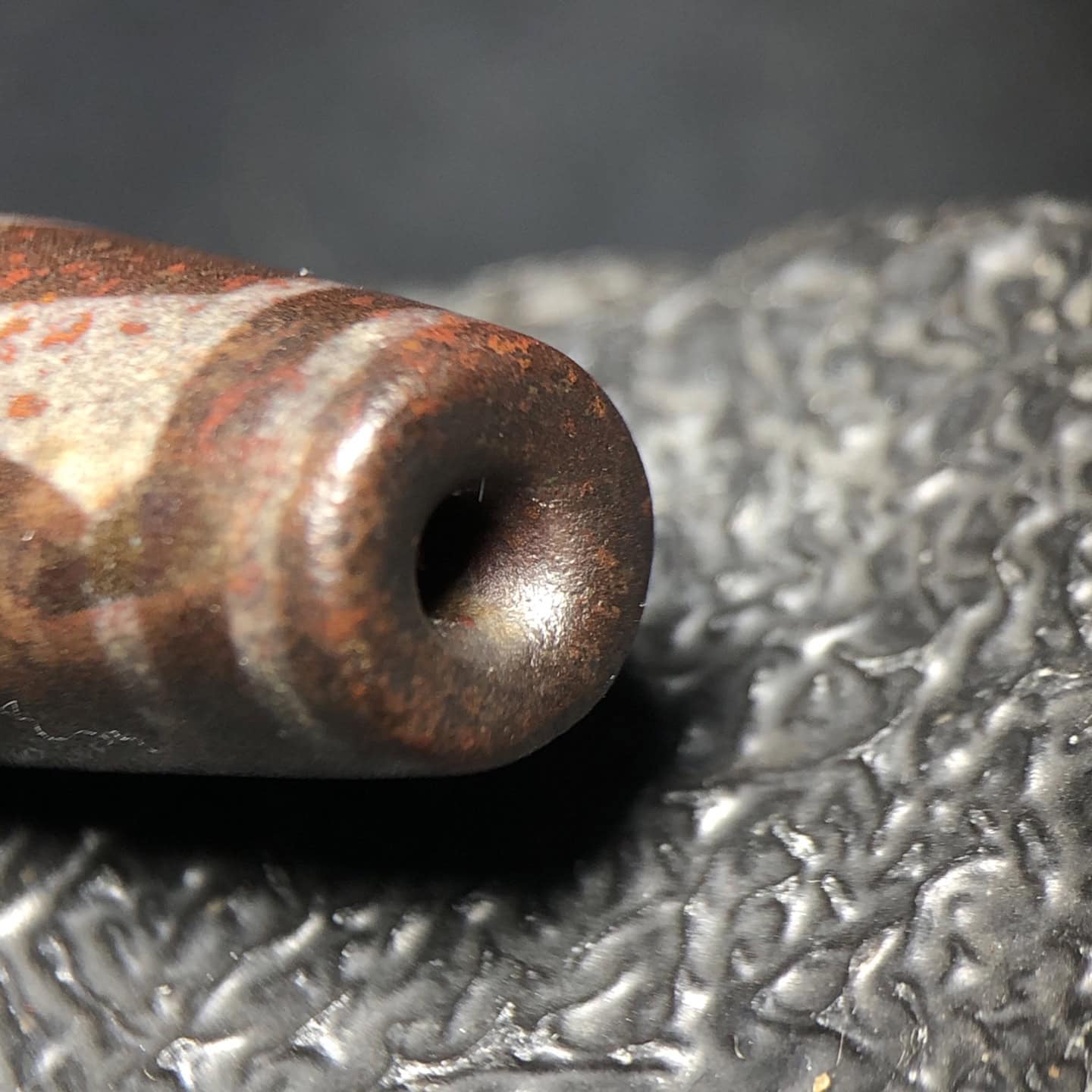 Chinese Natural Agate DZI Beads