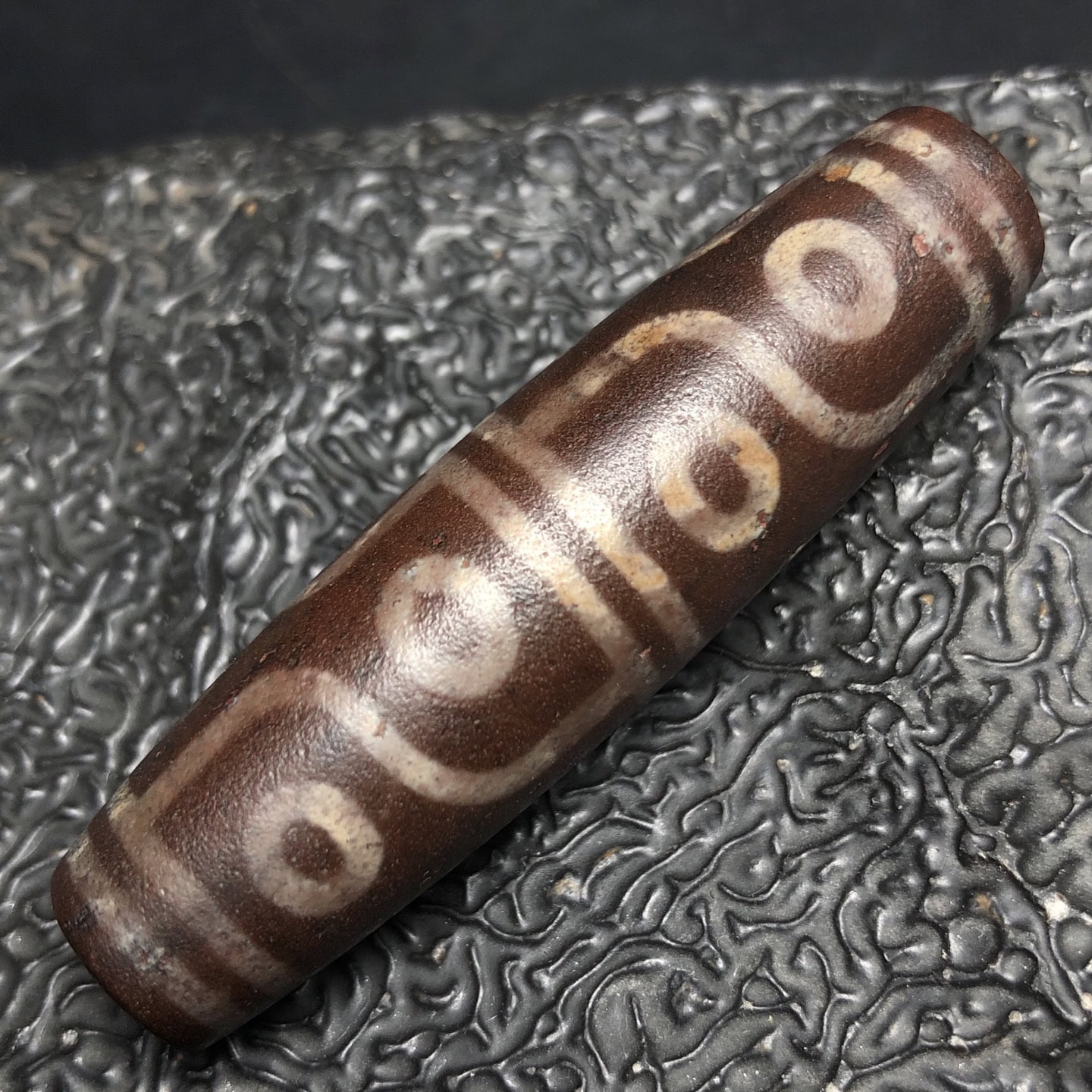 Chinese Natural Agate DZI Beads