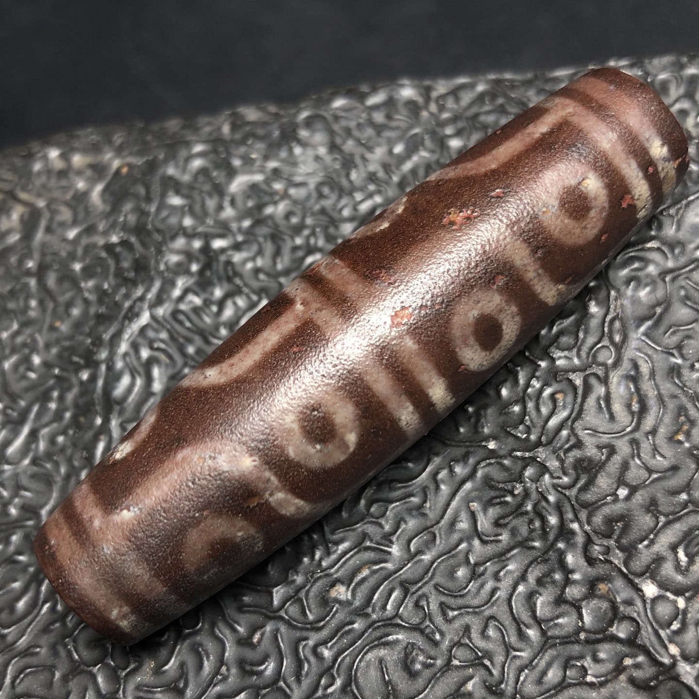 Chinese Natural Agate DZI Beads