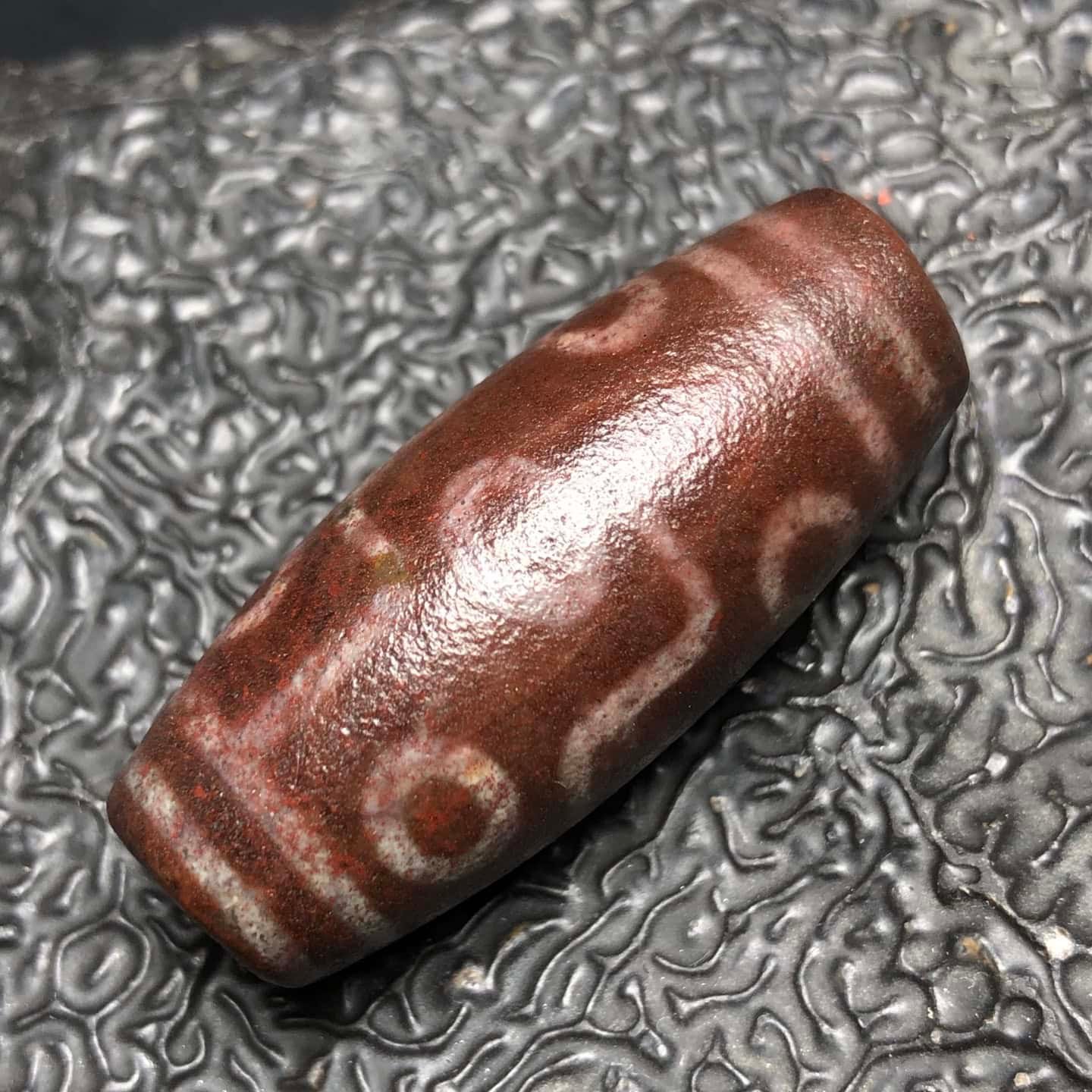 Chinese Natural Agate DZI Beads