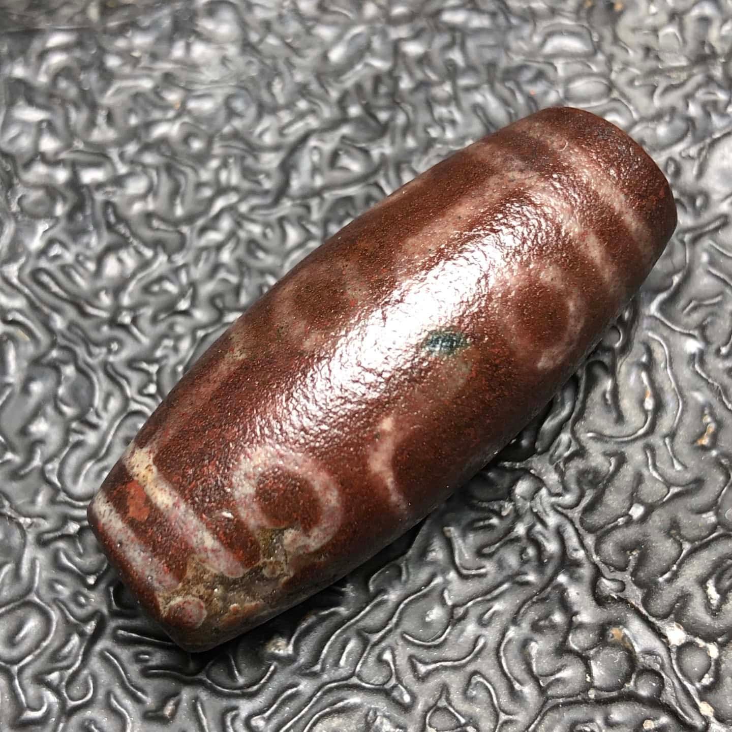 Chinese Natural Agate DZI Beads