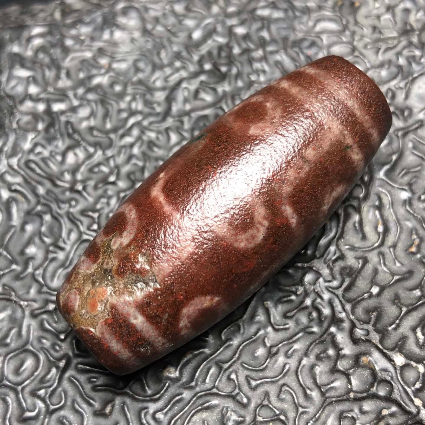 Chinese Natural Agate DZI Beads