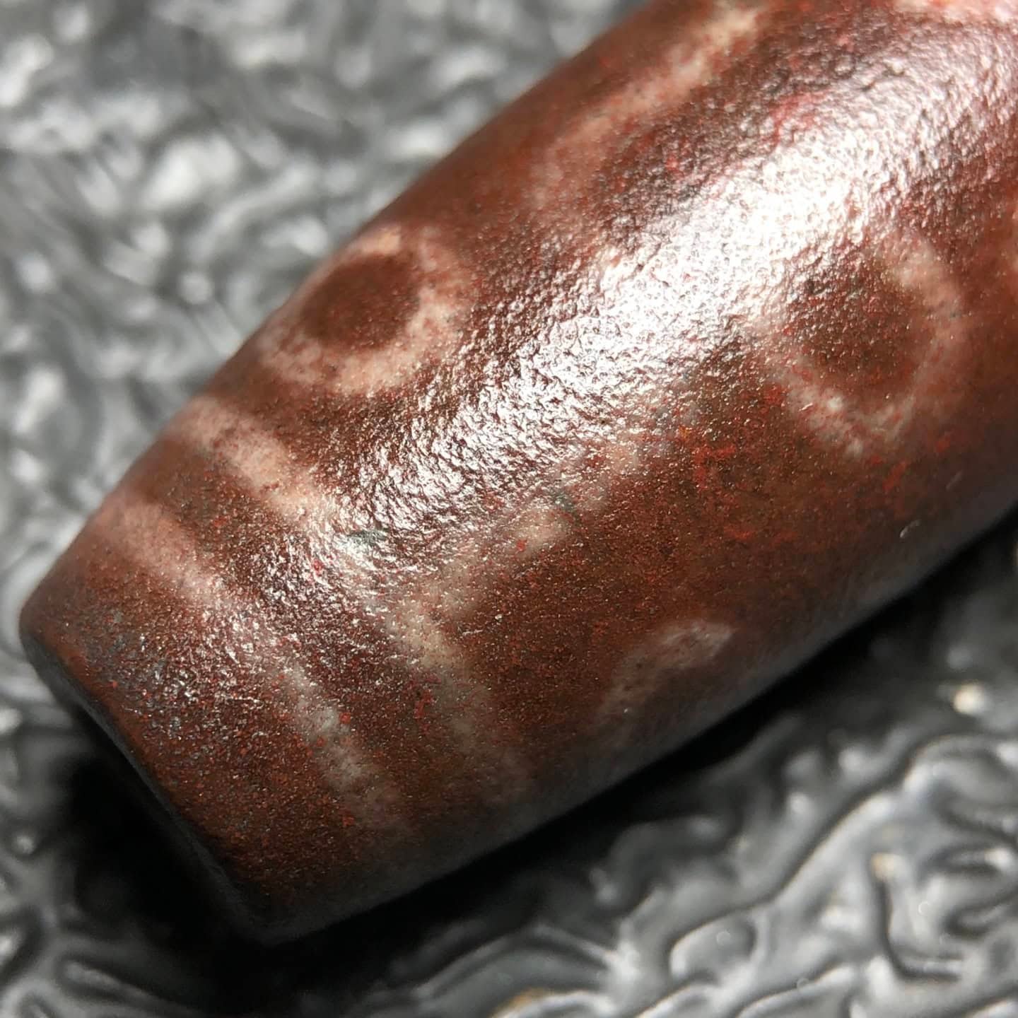 Chinese Natural Agate DZI Beads