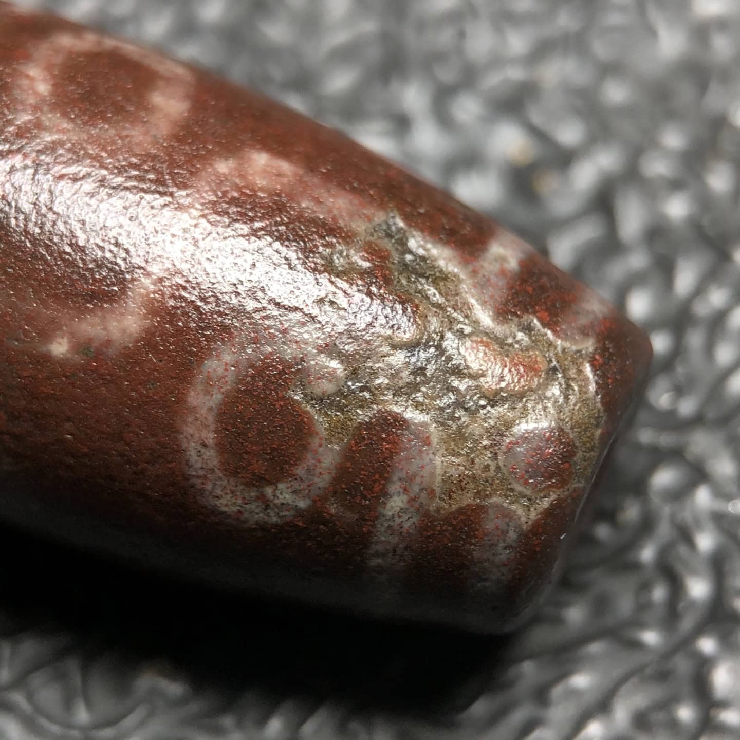 Chinese Natural Agate DZI Beads