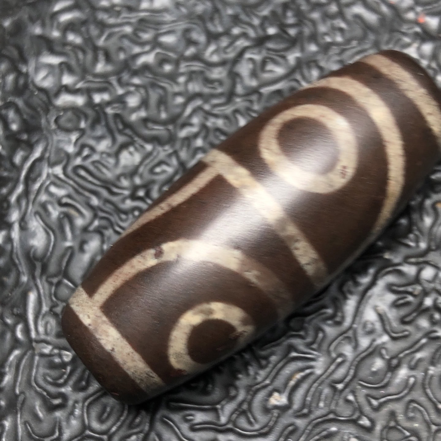 Chinese Natural Agate DZI Beads