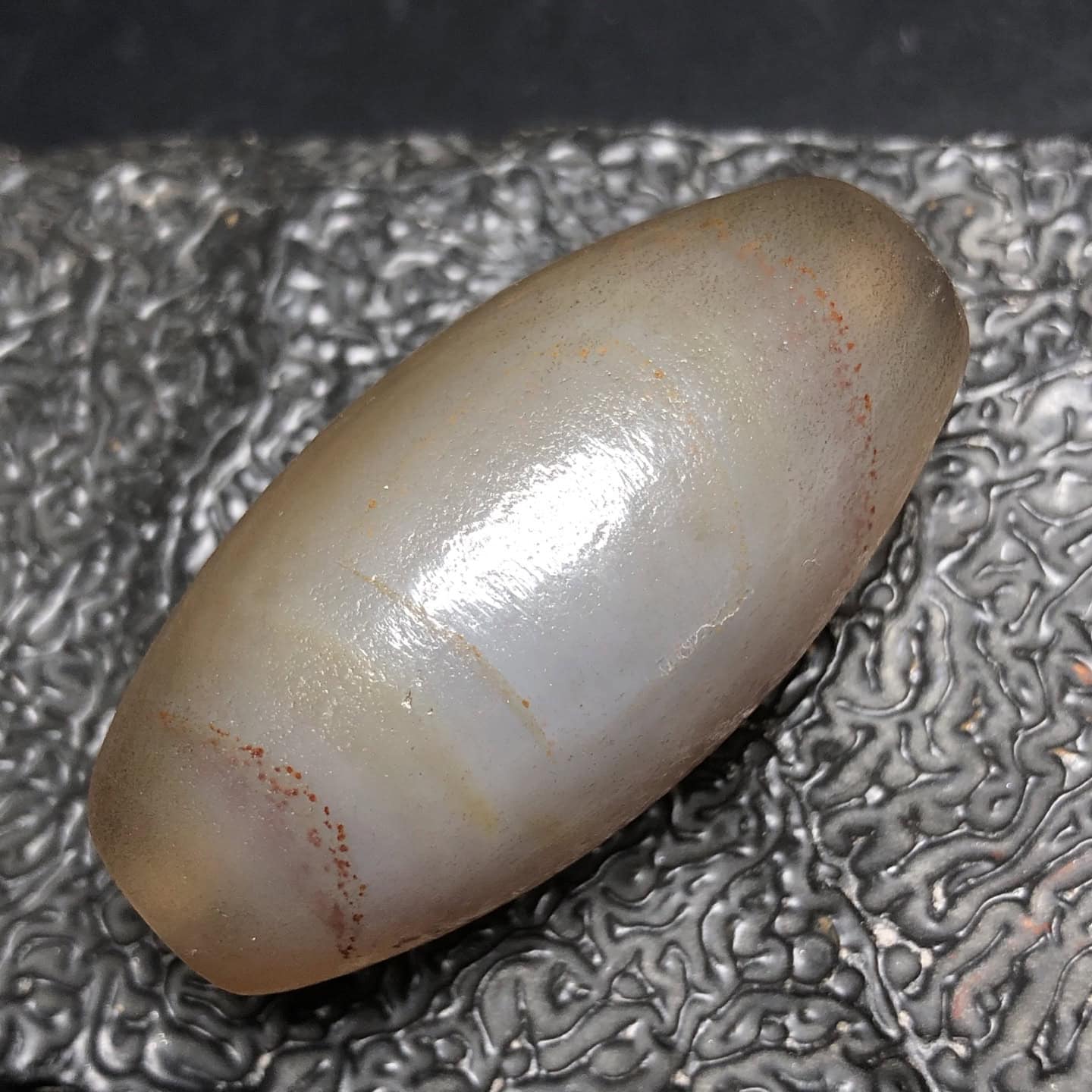 Chinese Natural Agate DZI Beads