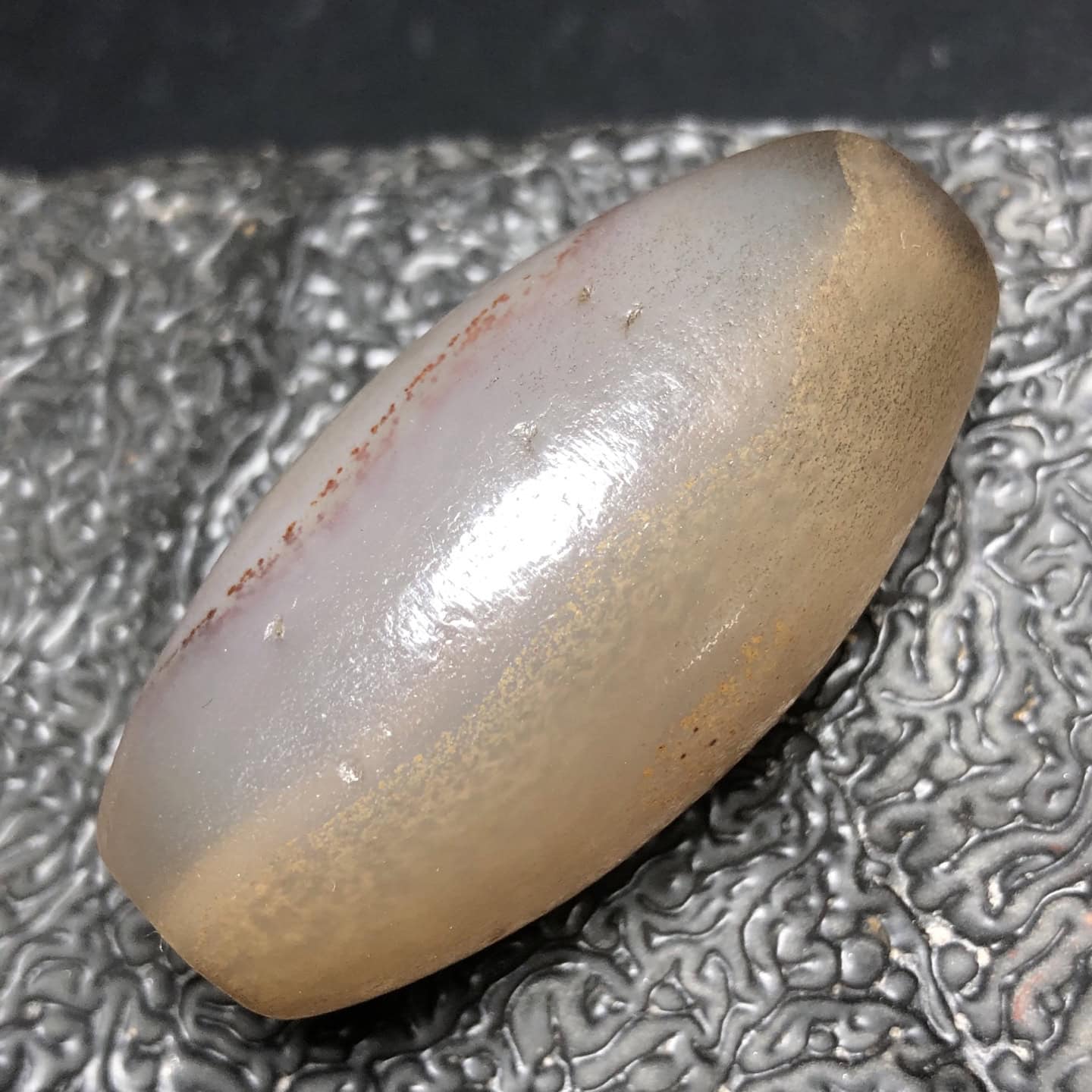 Chinese Natural Agate DZI Beads