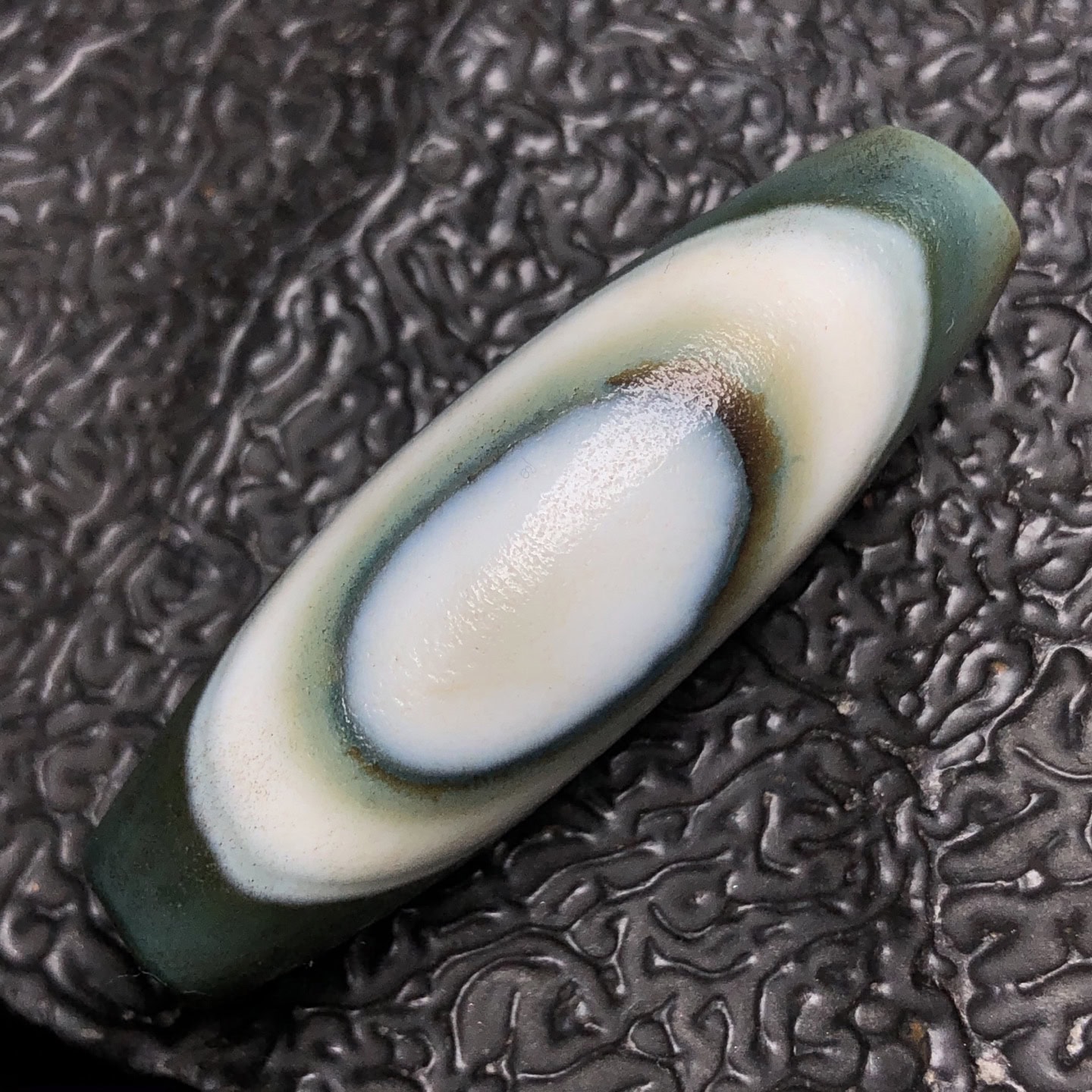 Chinese Natural Agate DZI Beads