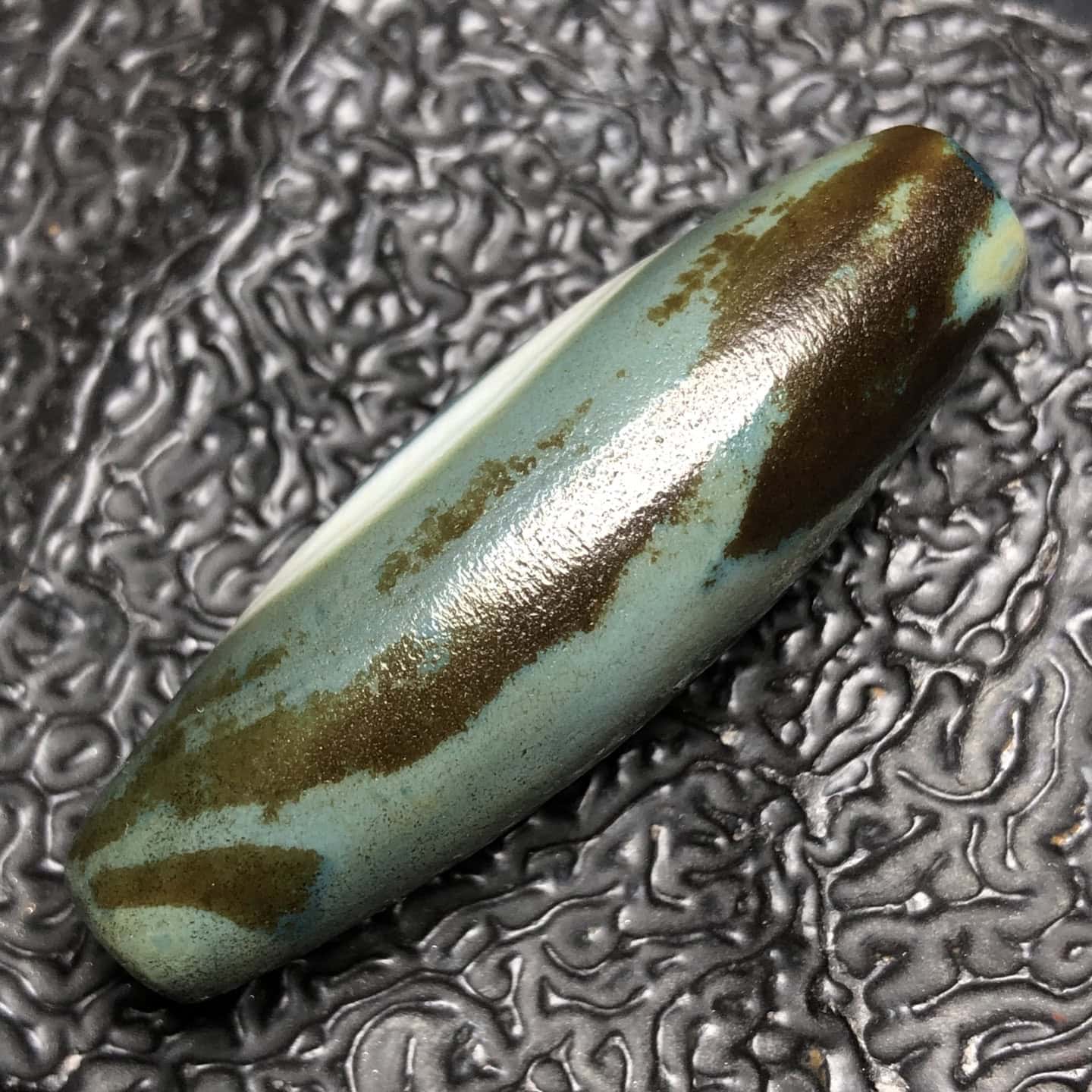 Chinese Natural Agate DZI Beads