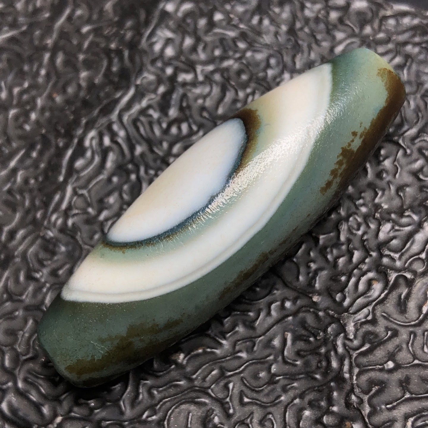 Chinese Natural Agate DZI Beads