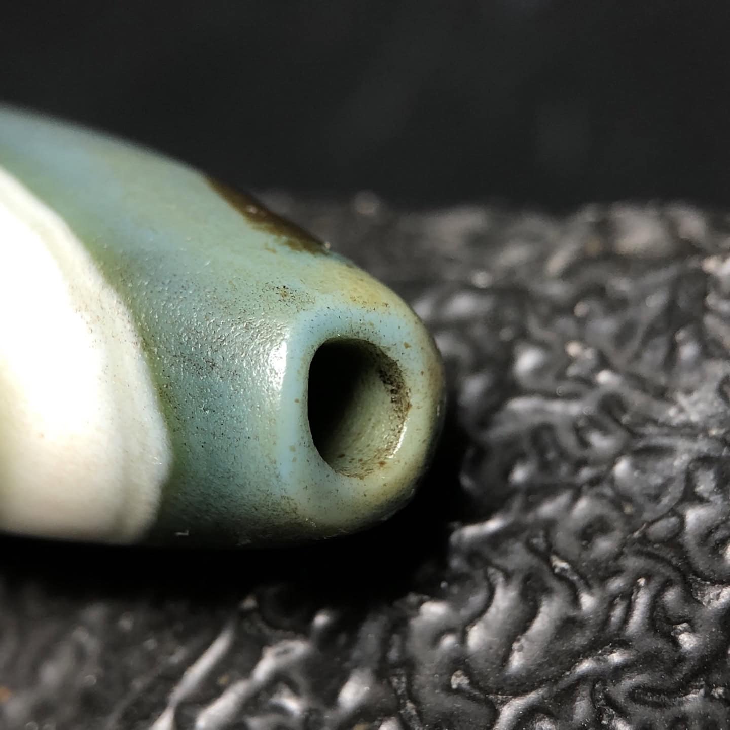 Chinese Natural Agate DZI Beads