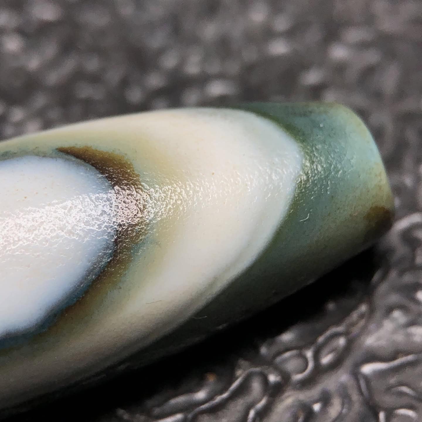 Chinese Natural Agate DZI Beads