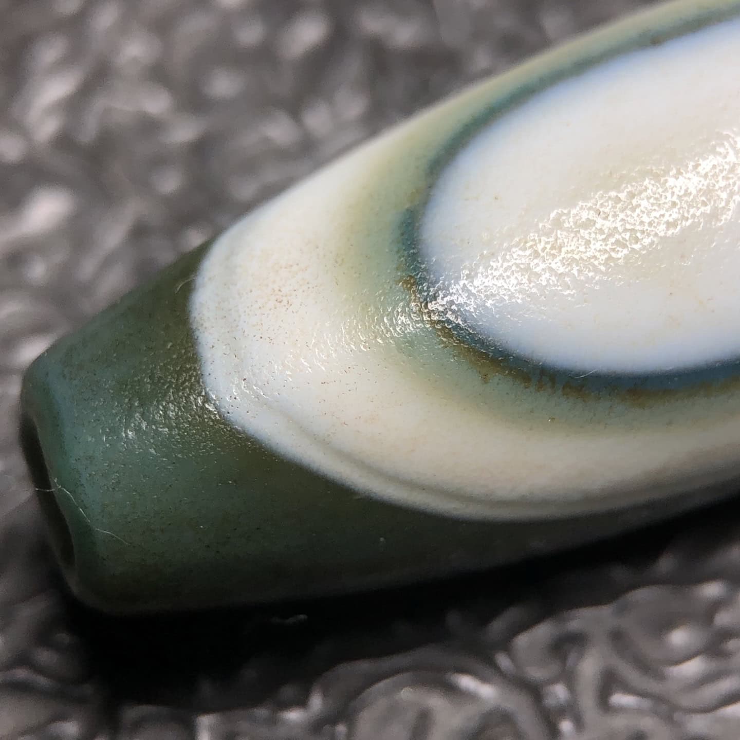 Chinese Natural Agate DZI Beads