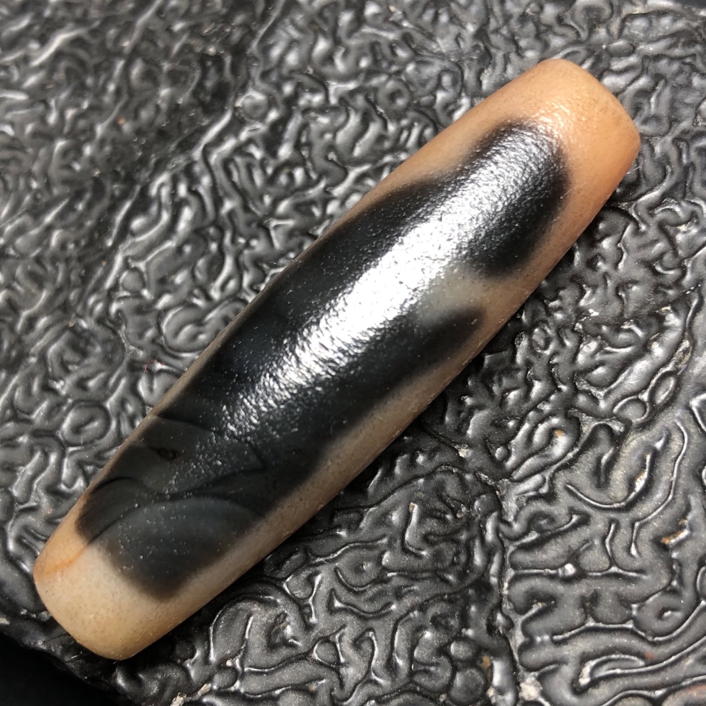 Chinese Natural Agate DZI Beads