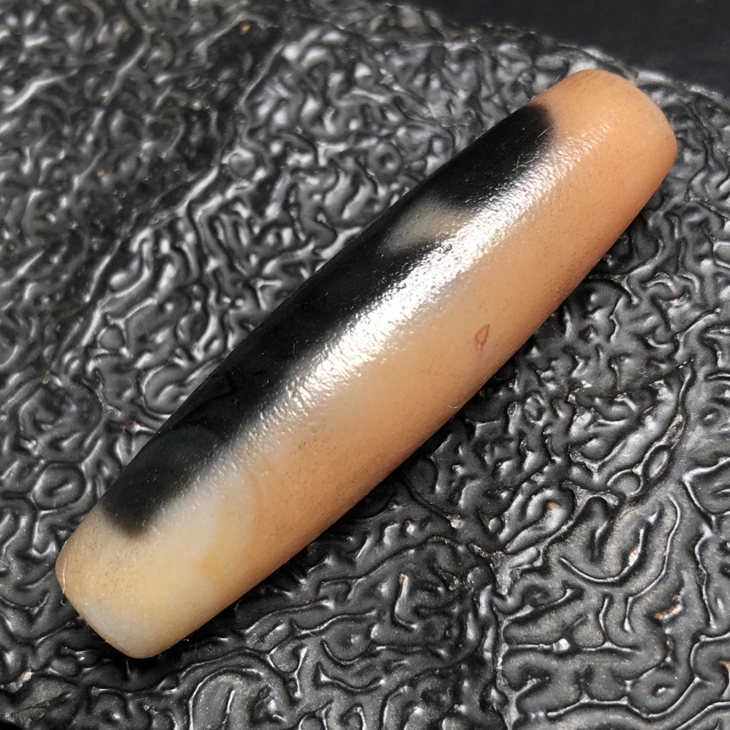 Chinese Natural Agate DZI Beads